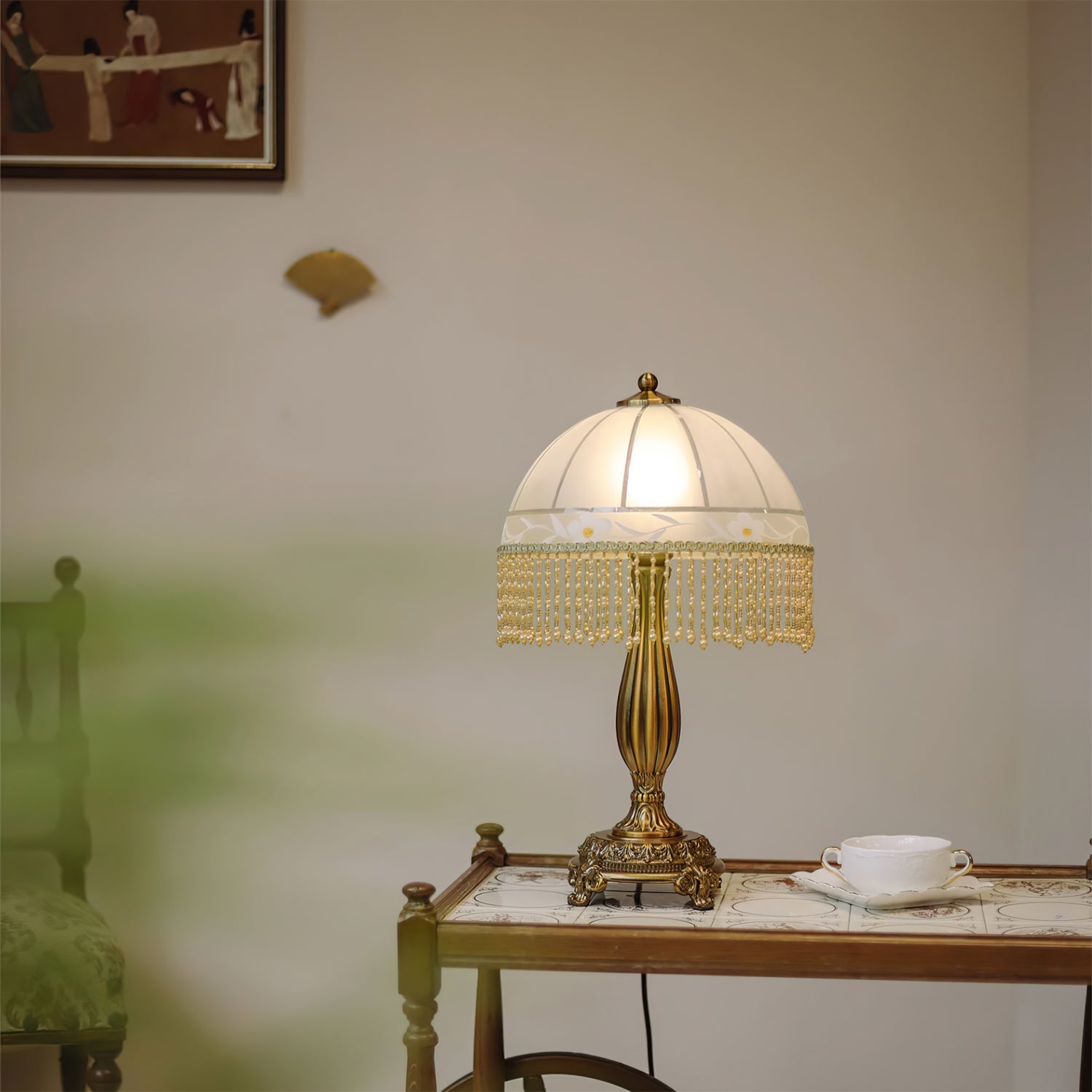 Tassel Flower Table Lamp - Lumpaz