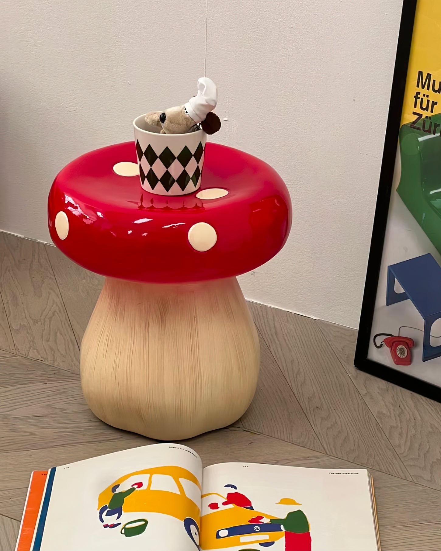 Mushroom Stool - Lumpaz