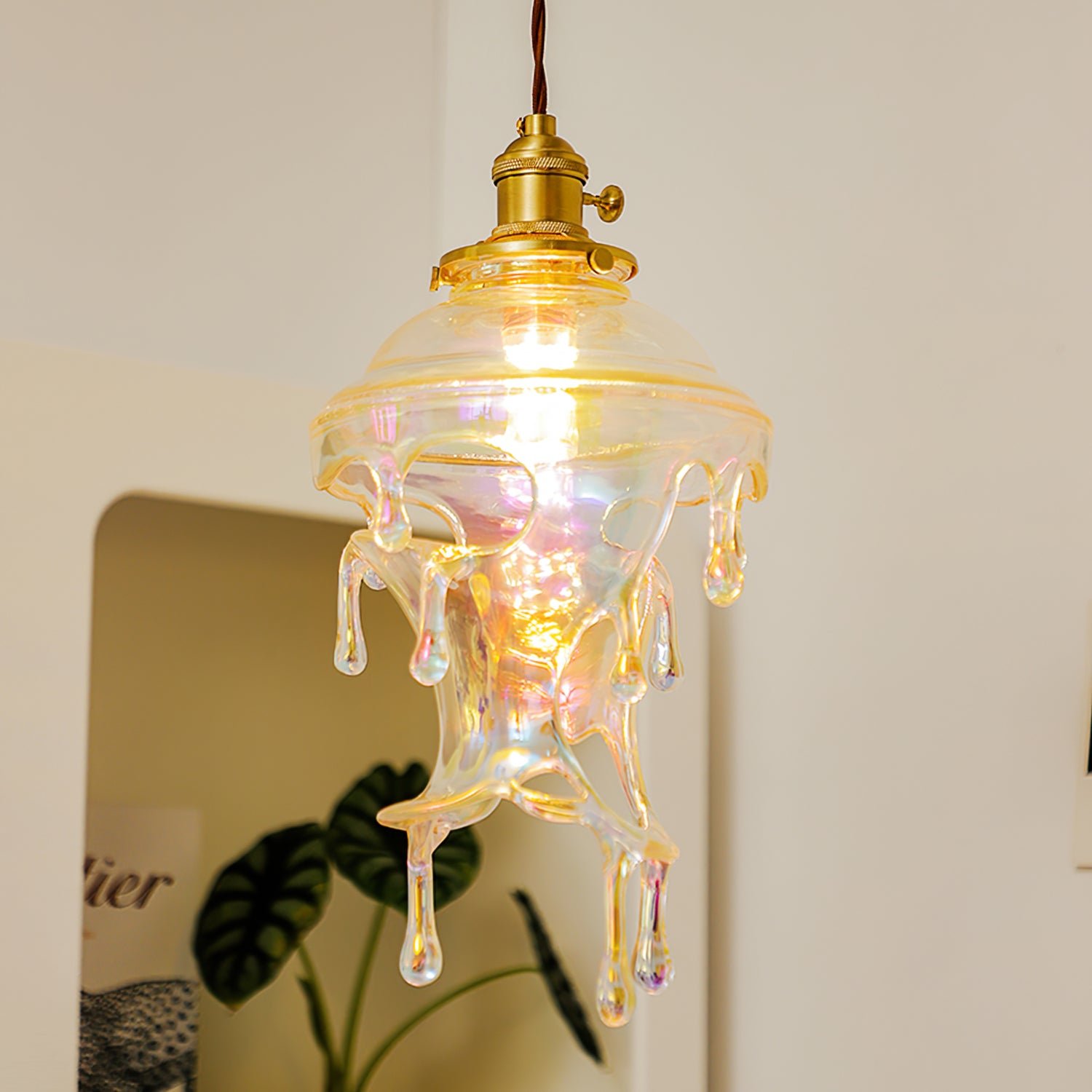 Water Droplets Resin Pendant Lamp - Lumpaz