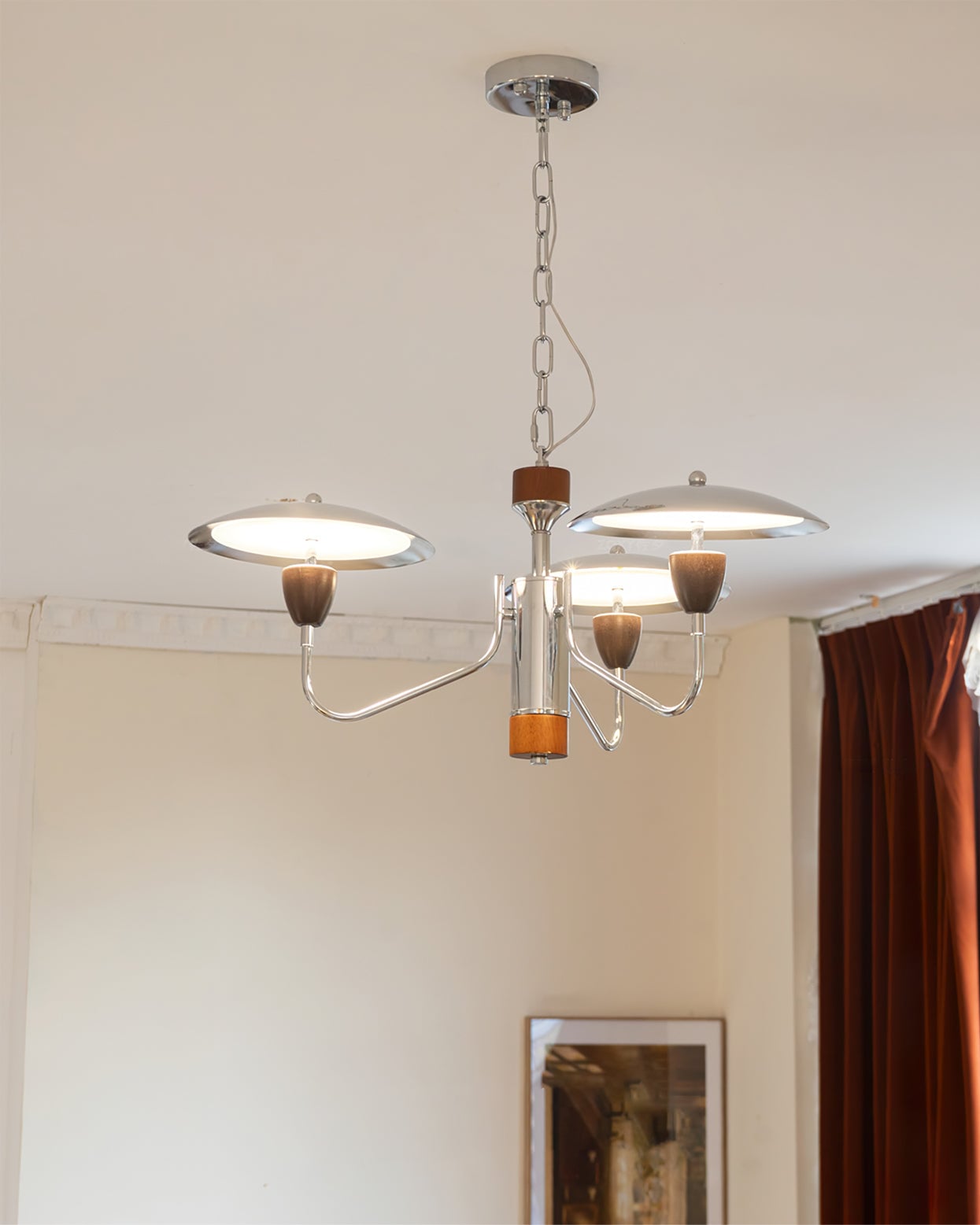 Peggy Chrome Chandelier - Lumpaz