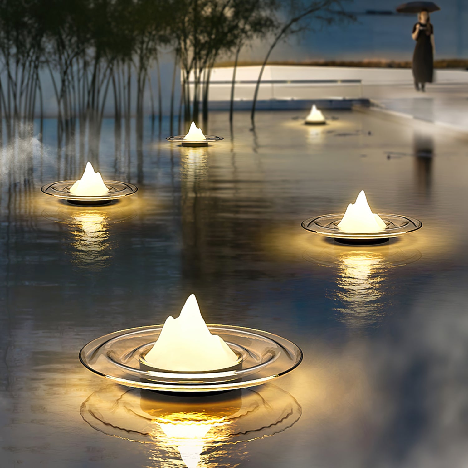 Iceberg Outdoor Post Light - Lumpaz