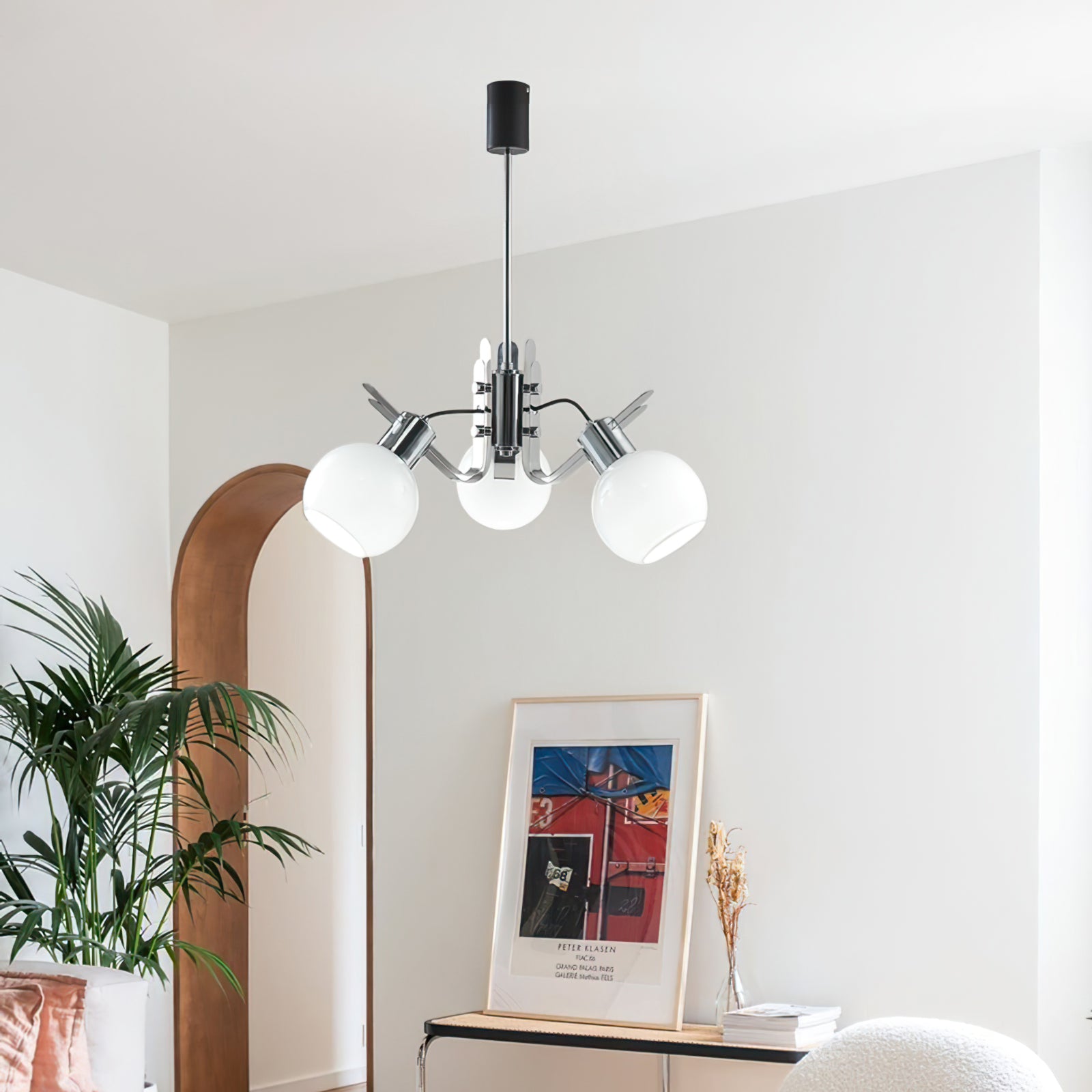 Geometrical Glass Chandelier - Lumpaz