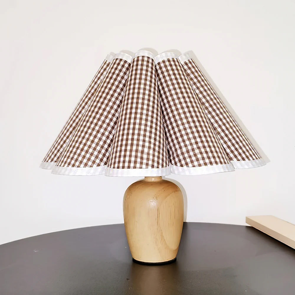 Vintage Fluted Table Lamp - Lumpaz