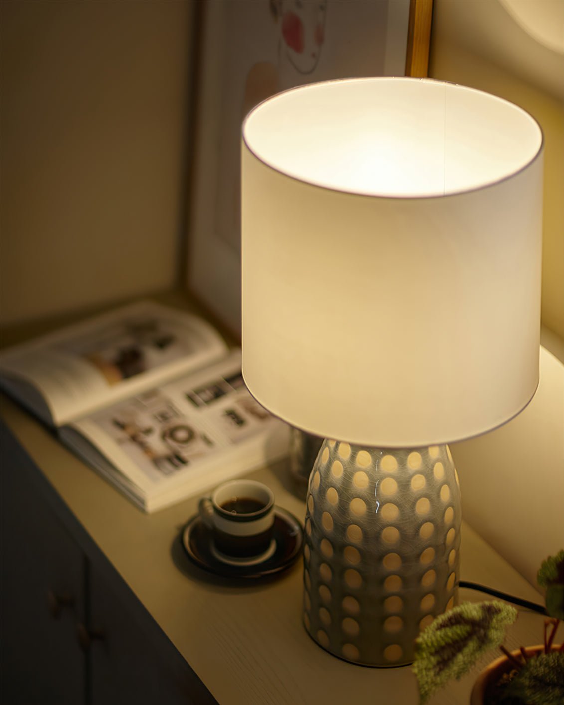 Malay Patterned Table Lamp - Lumpaz