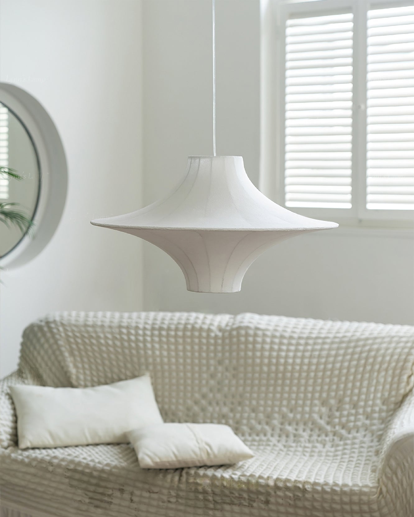 Lokki Silk Pendant Lamp - Lumpaz