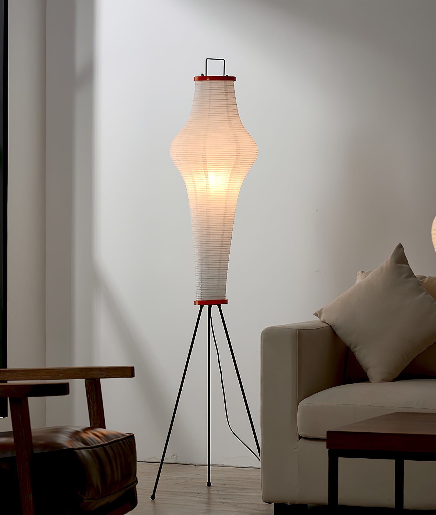 Washi Paper Floor Lamp - Lumpaz