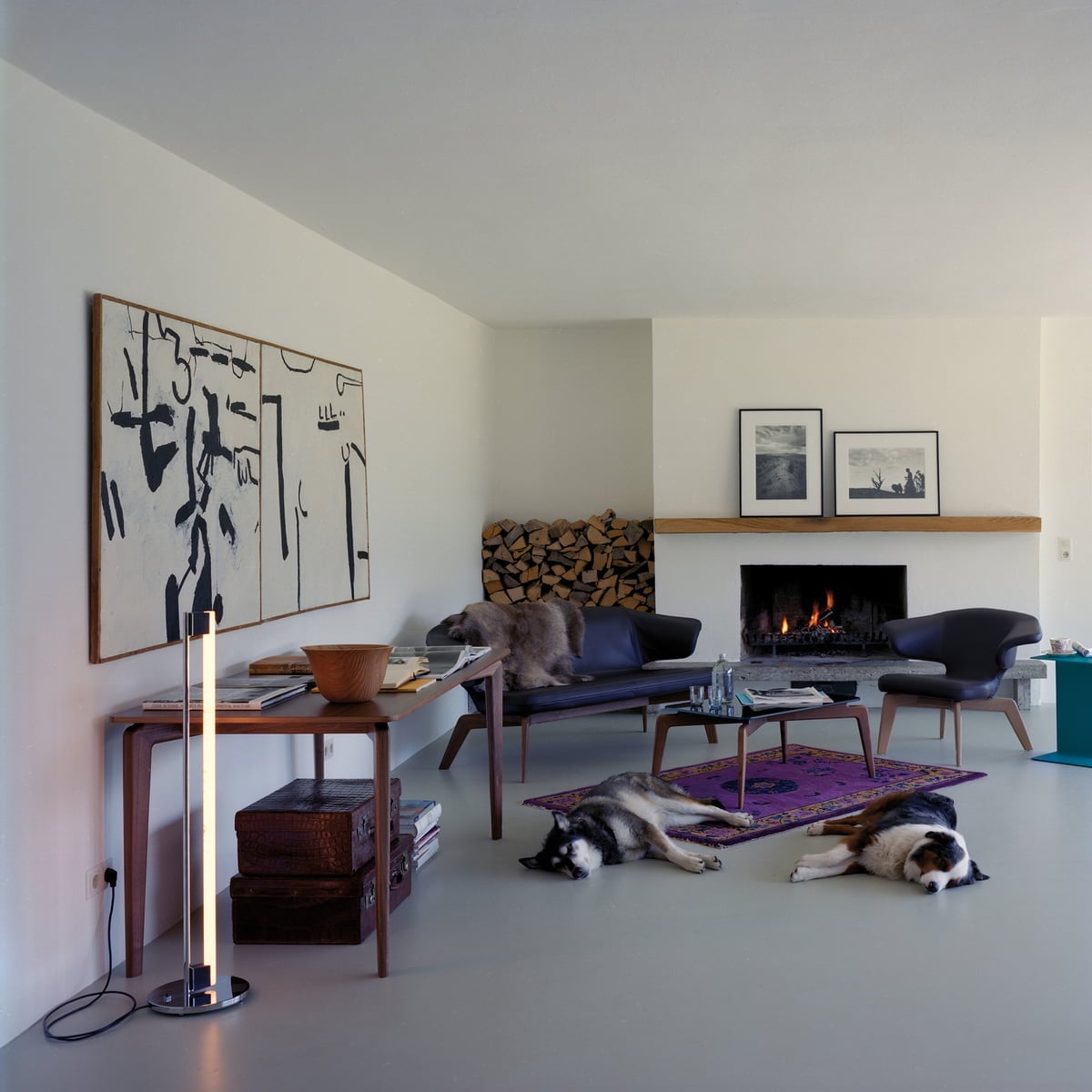 Tube Light Floor Lamp - Lumpaz