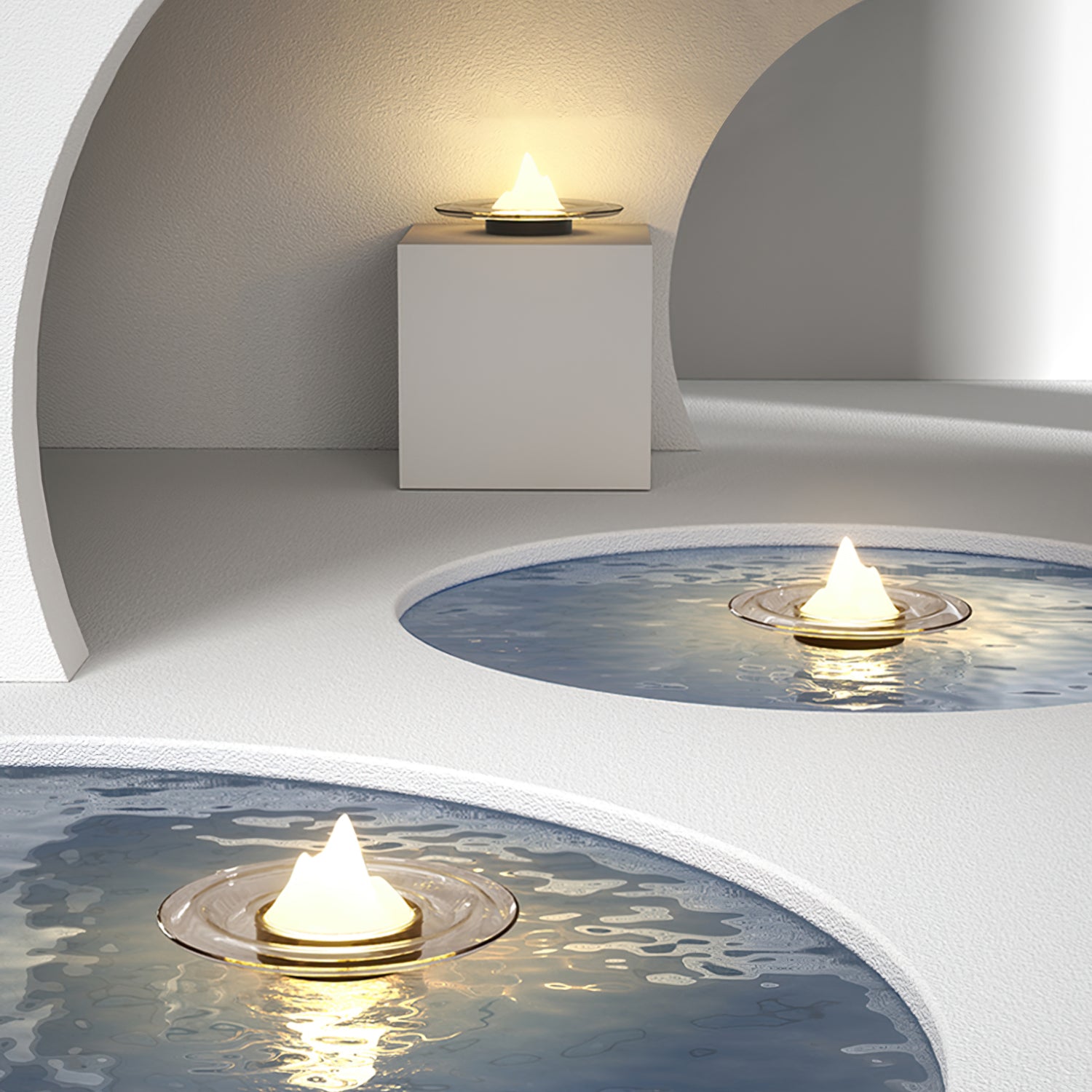 Iceberg Outdoor Post Light - Lumpaz