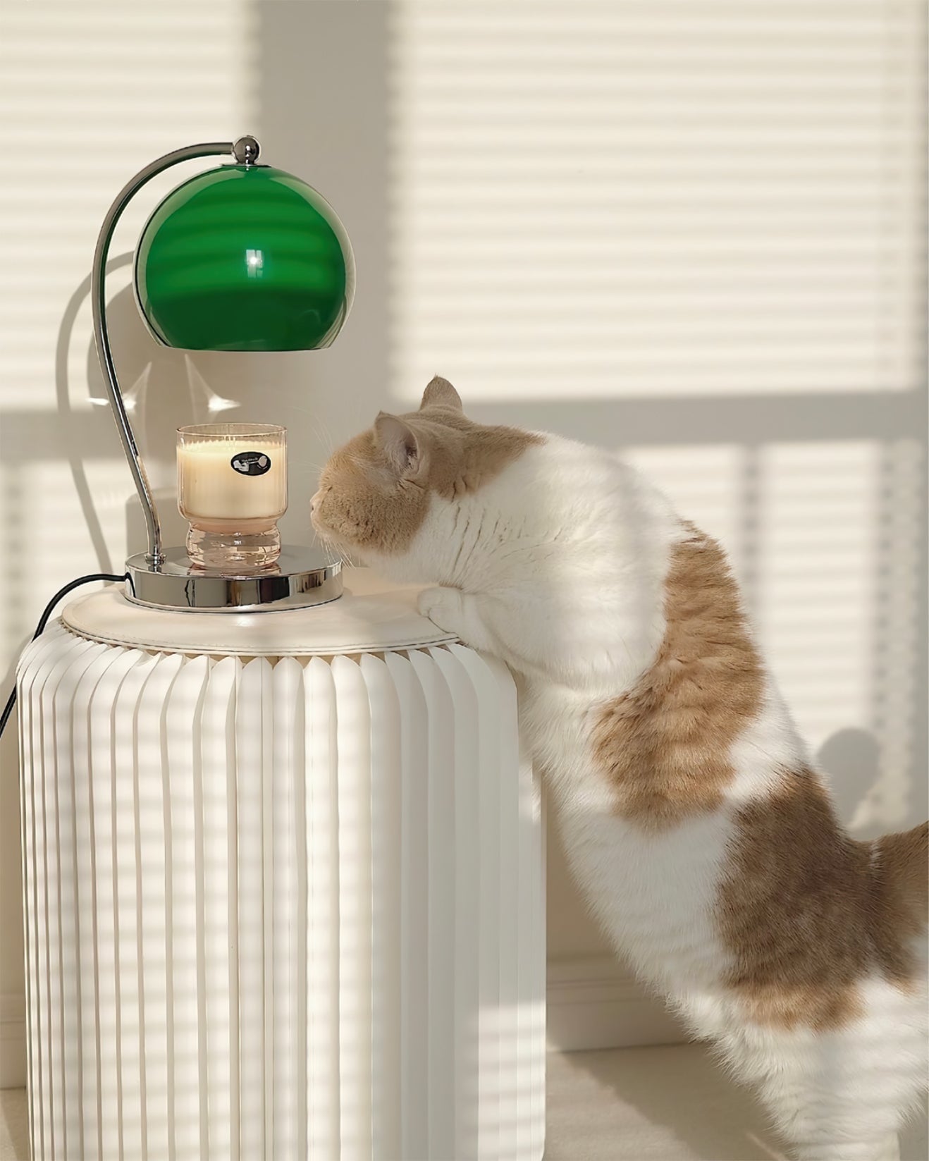 Grfit Candle Table Lamp - Lumpaz