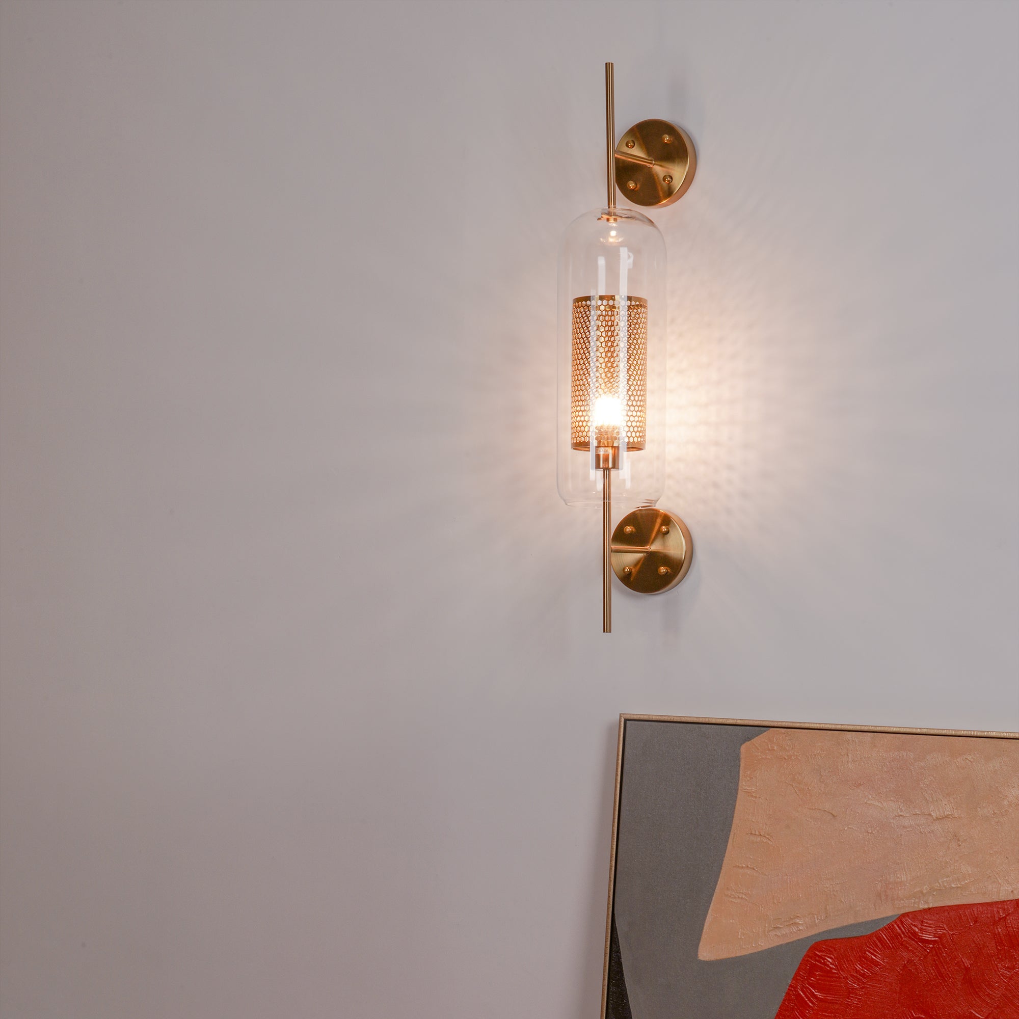 Chiswick Glass Wall Lamp - Lumpaz