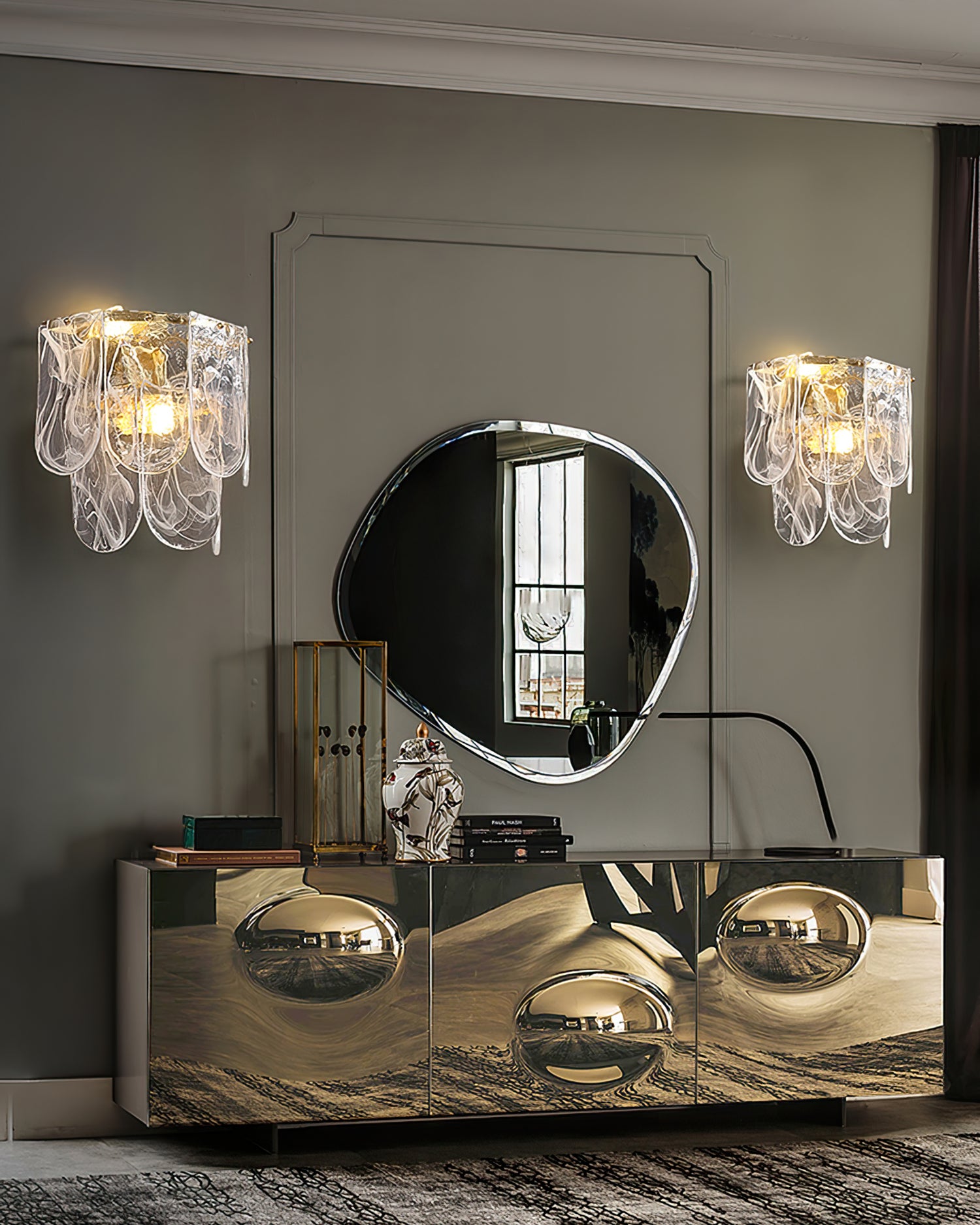 Nason Brass Wall Lamp - Lumpaz