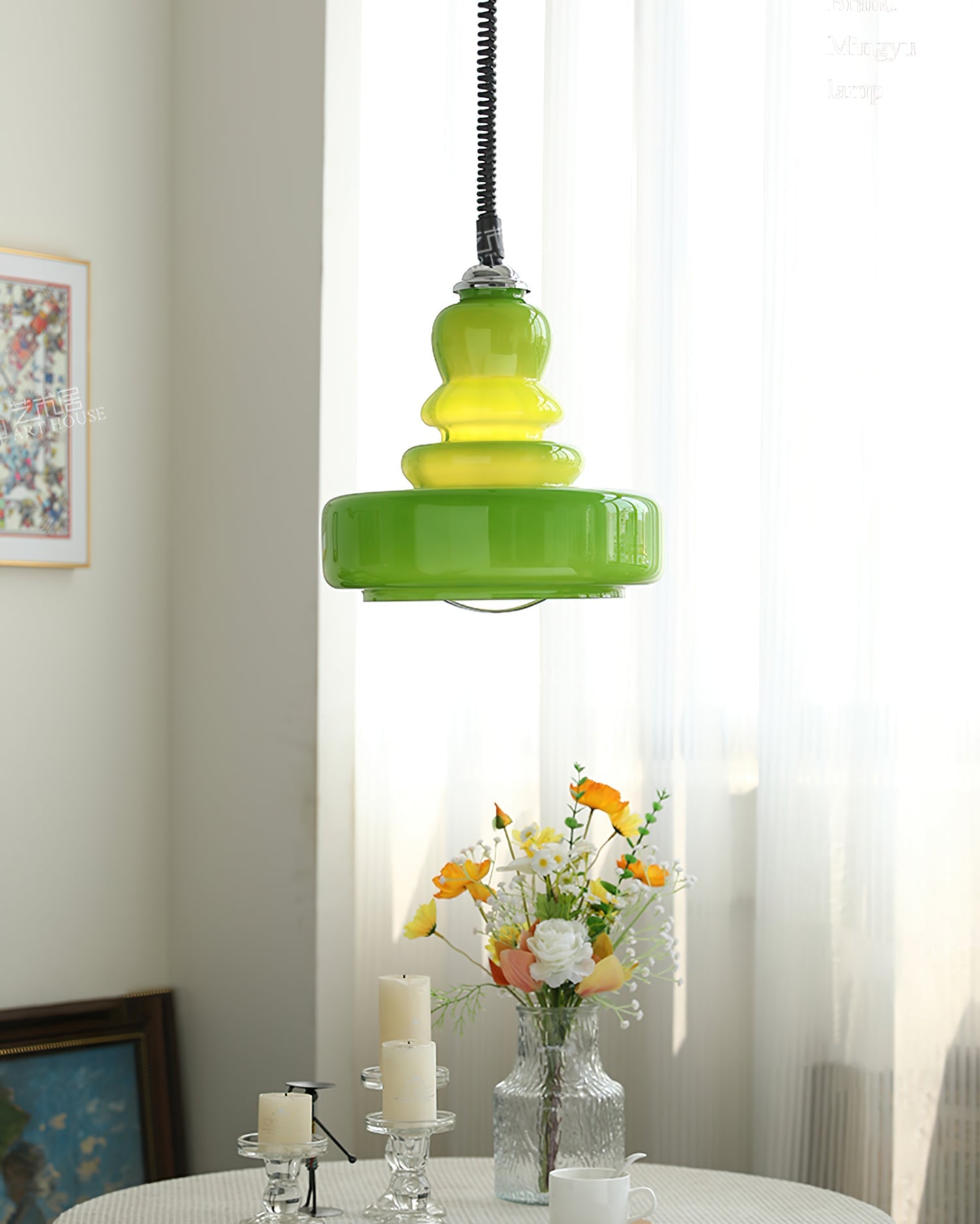 Gourd Glass Pendant Light - Lumpaz