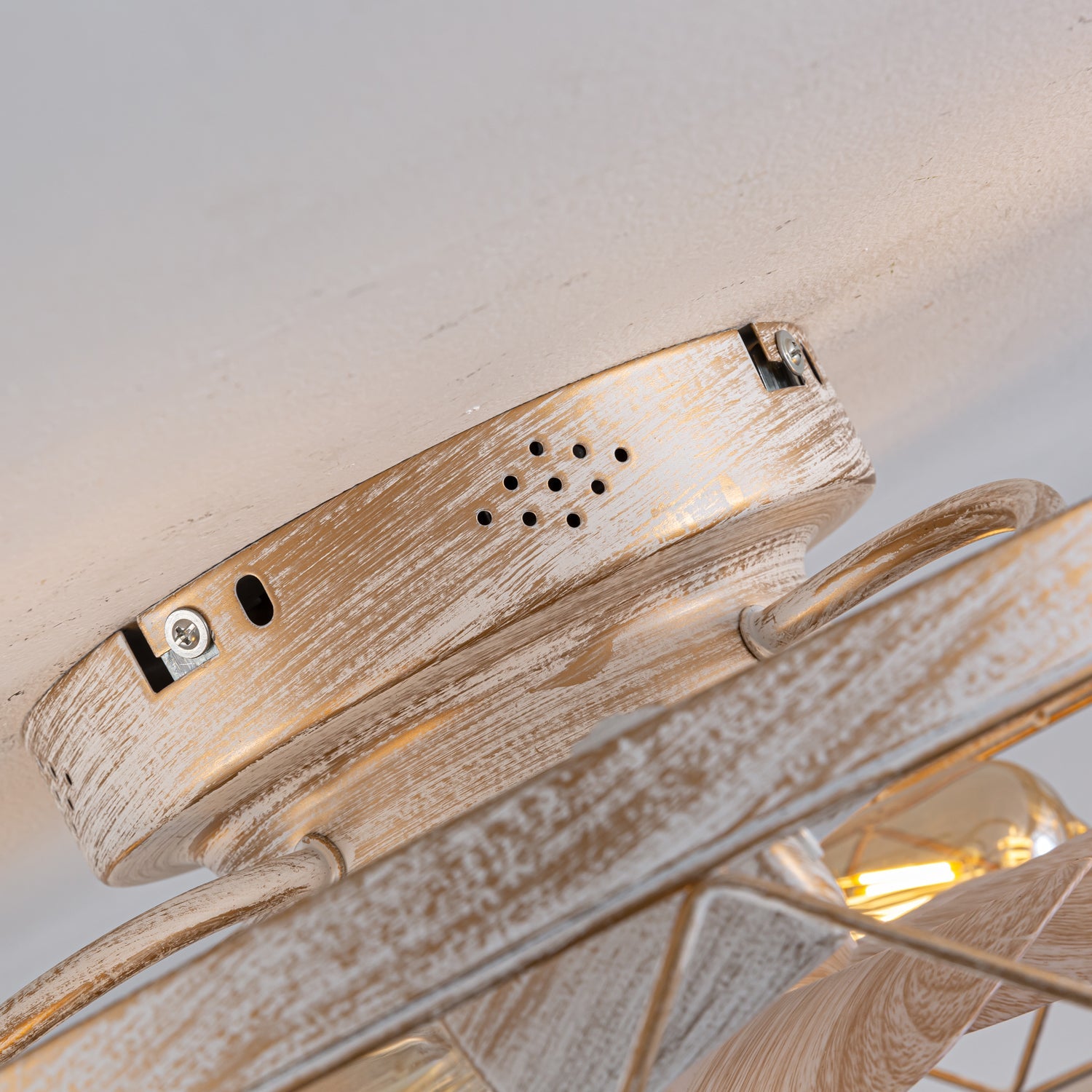 Davian With Remote Ceiling Fan Lamp - Lumpaz
