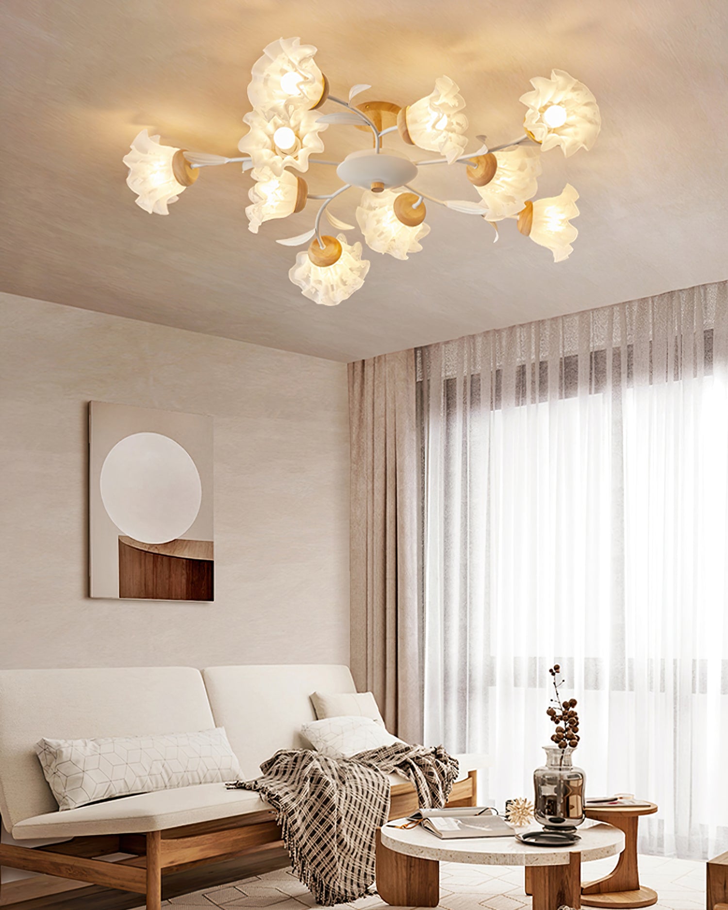 Canister Flower Ceiling Lamp - Lumpaz