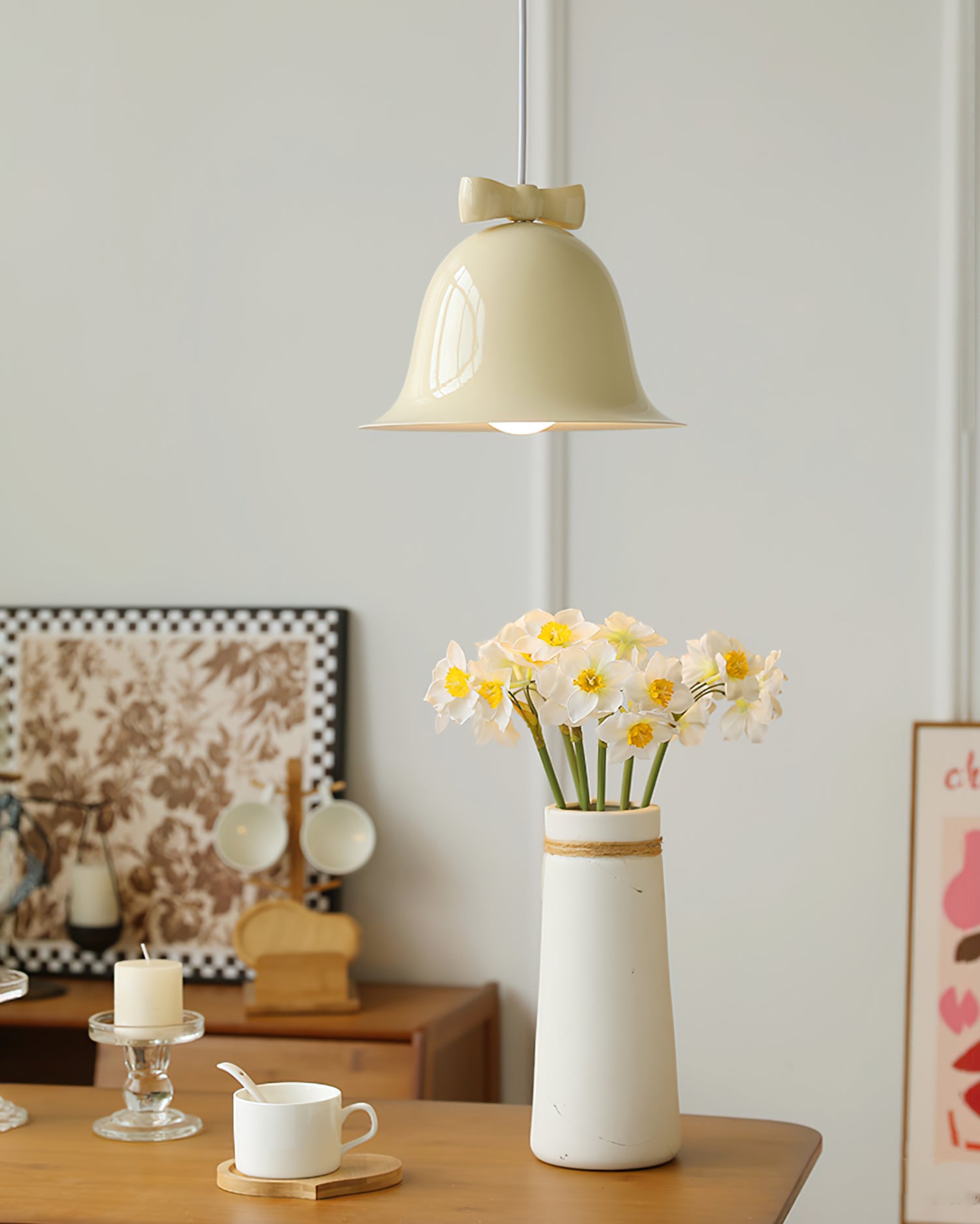 Bow Bell Pendant Lamp - Lumpaz