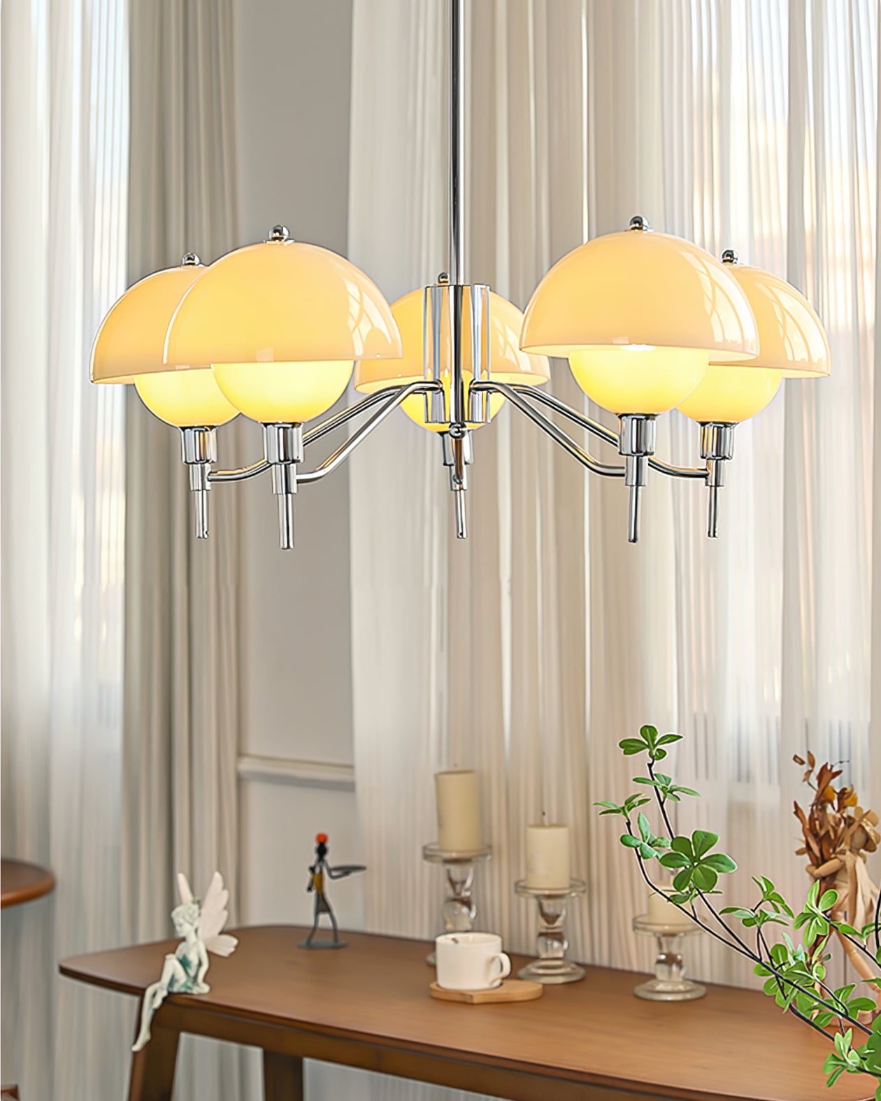 Anchored Orb Chandelier - Lumpaz