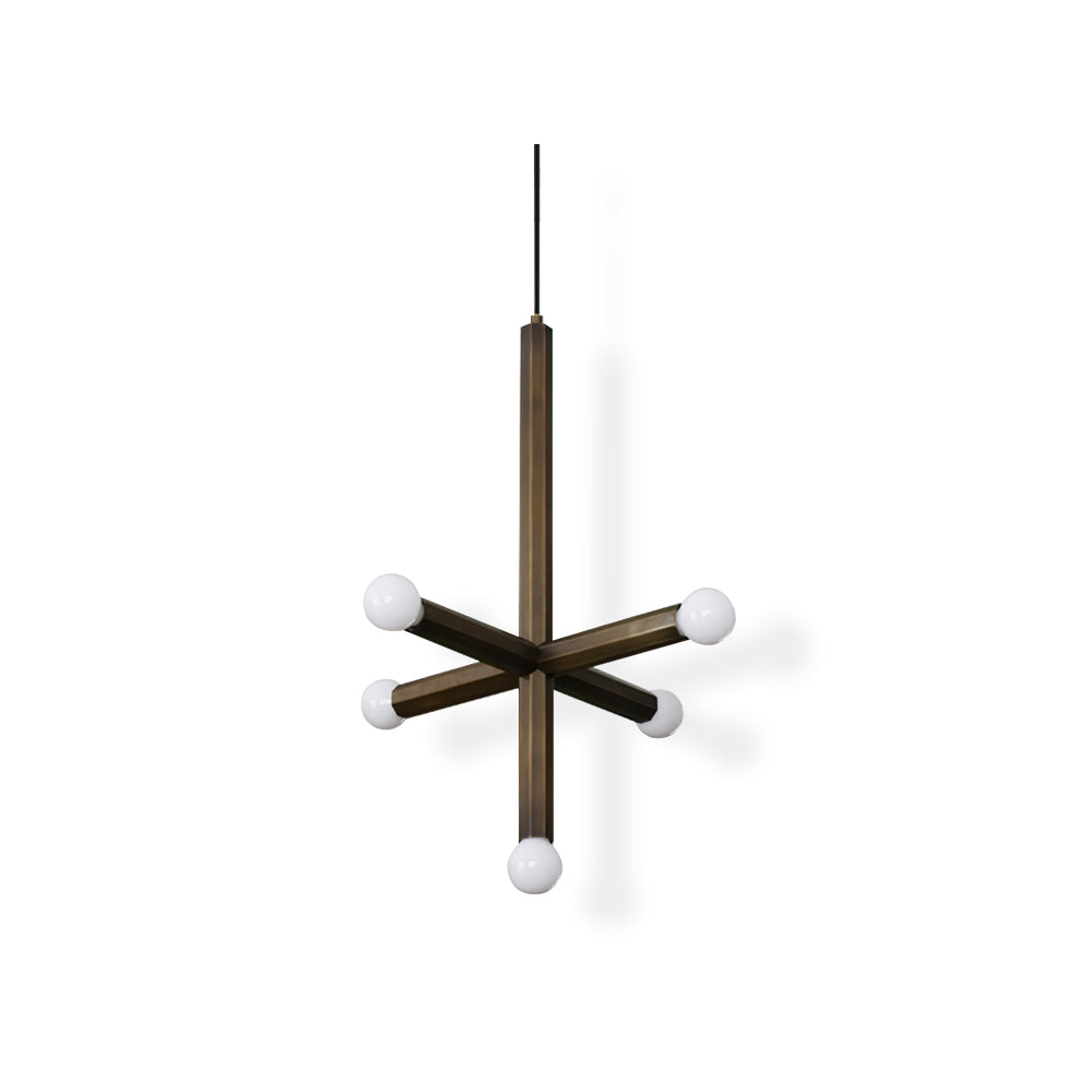 Brass Union Pendant Lamp - Lumpaz
