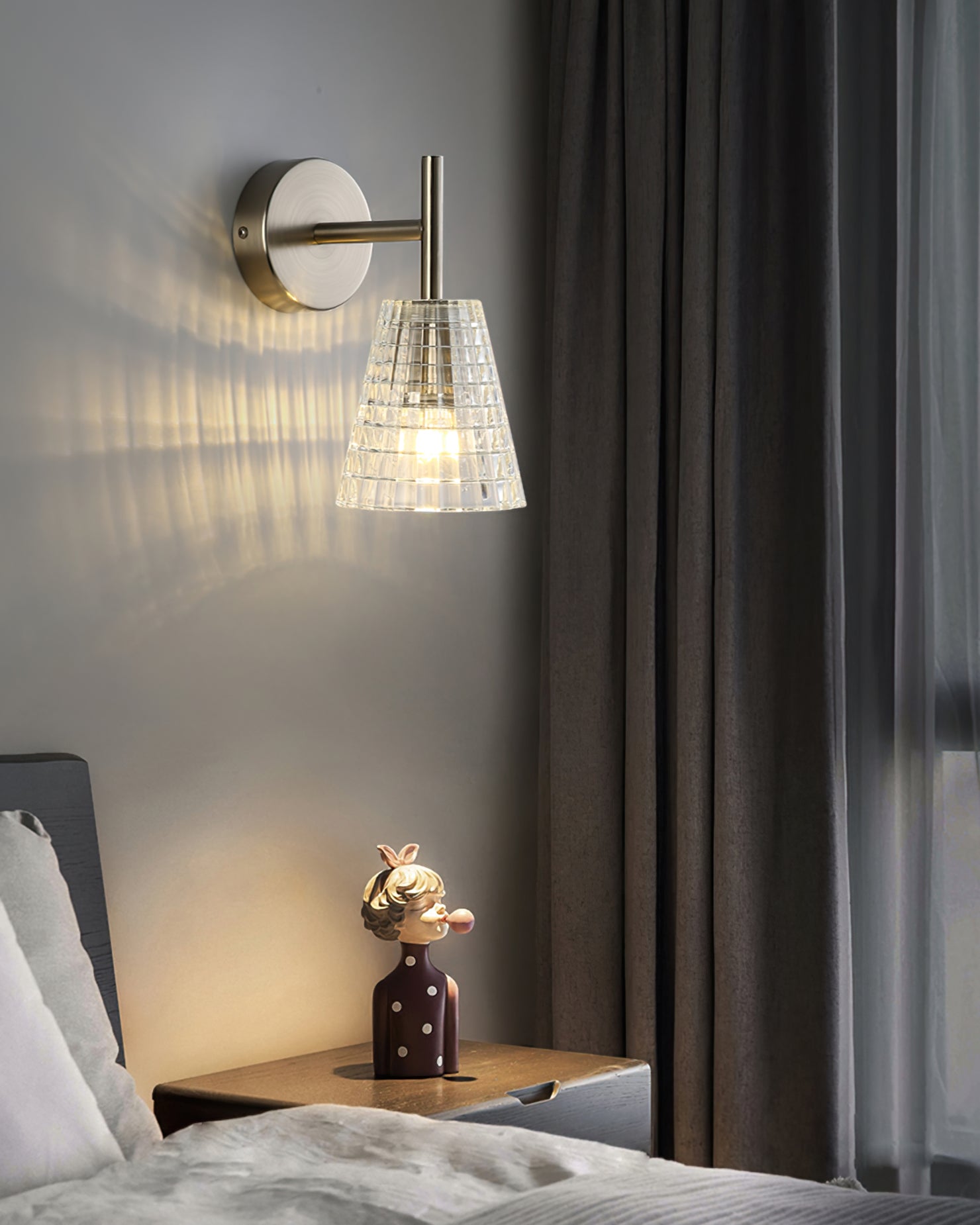 Filiyano Glass Wall Lamp - Lumpaz