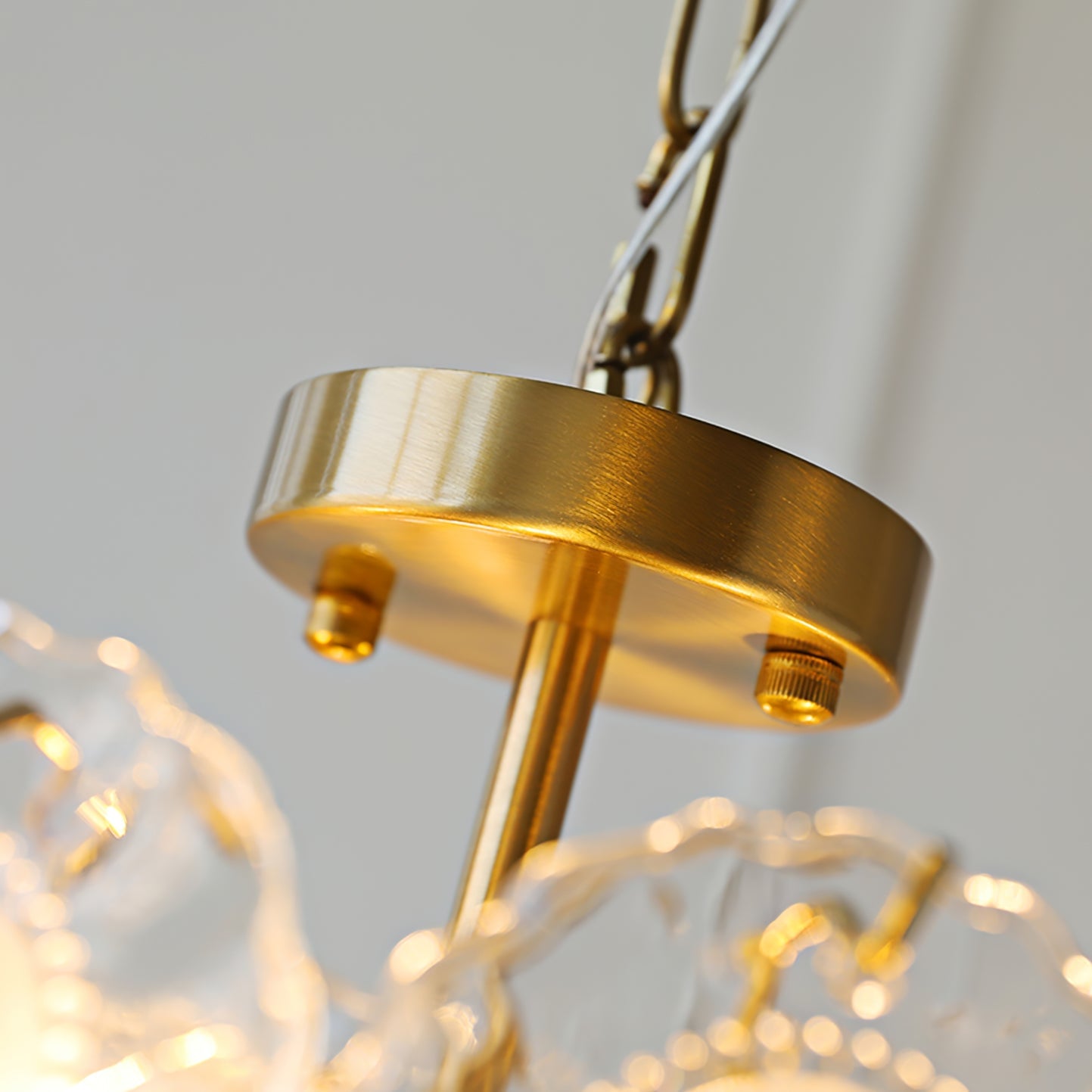Pobllem Glass Ceiling Lamp - Lumpaz