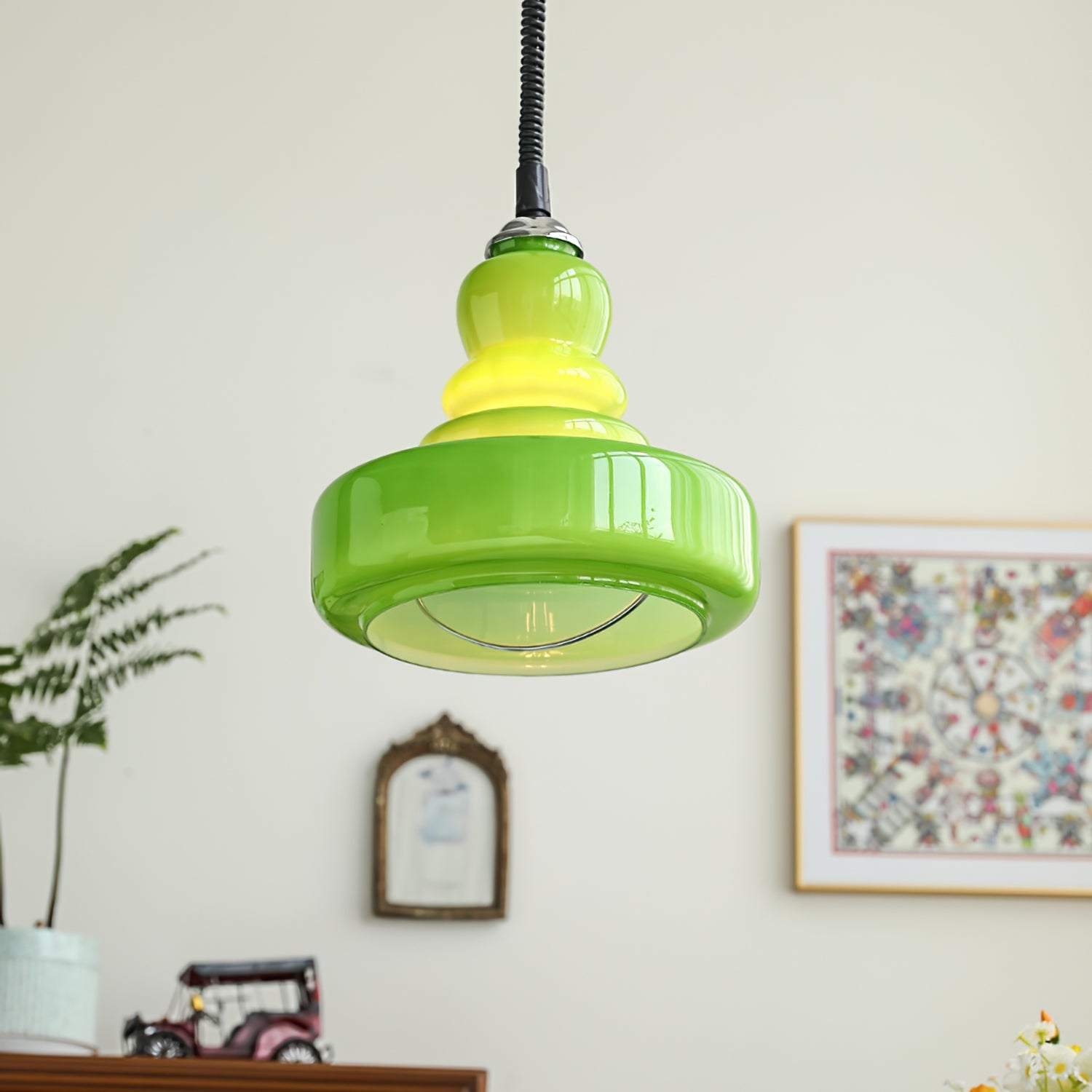 Gourd Glass Pendant Light - Lumpaz