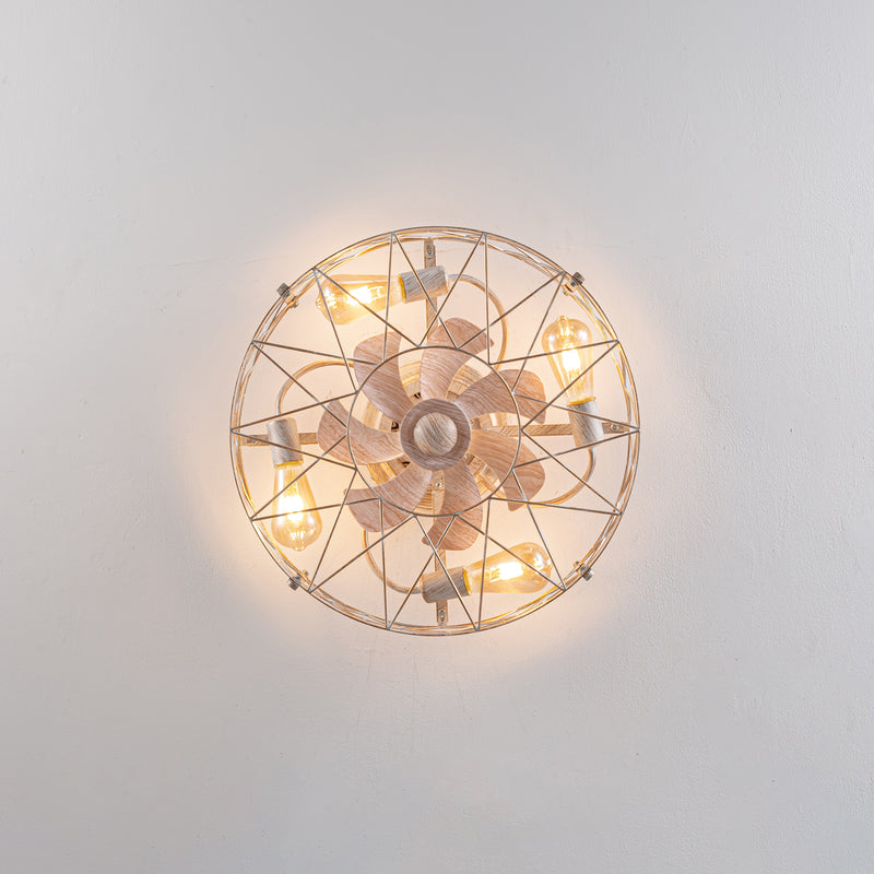Davian With Remote Ceiling Fan Lamp - Lumpaz