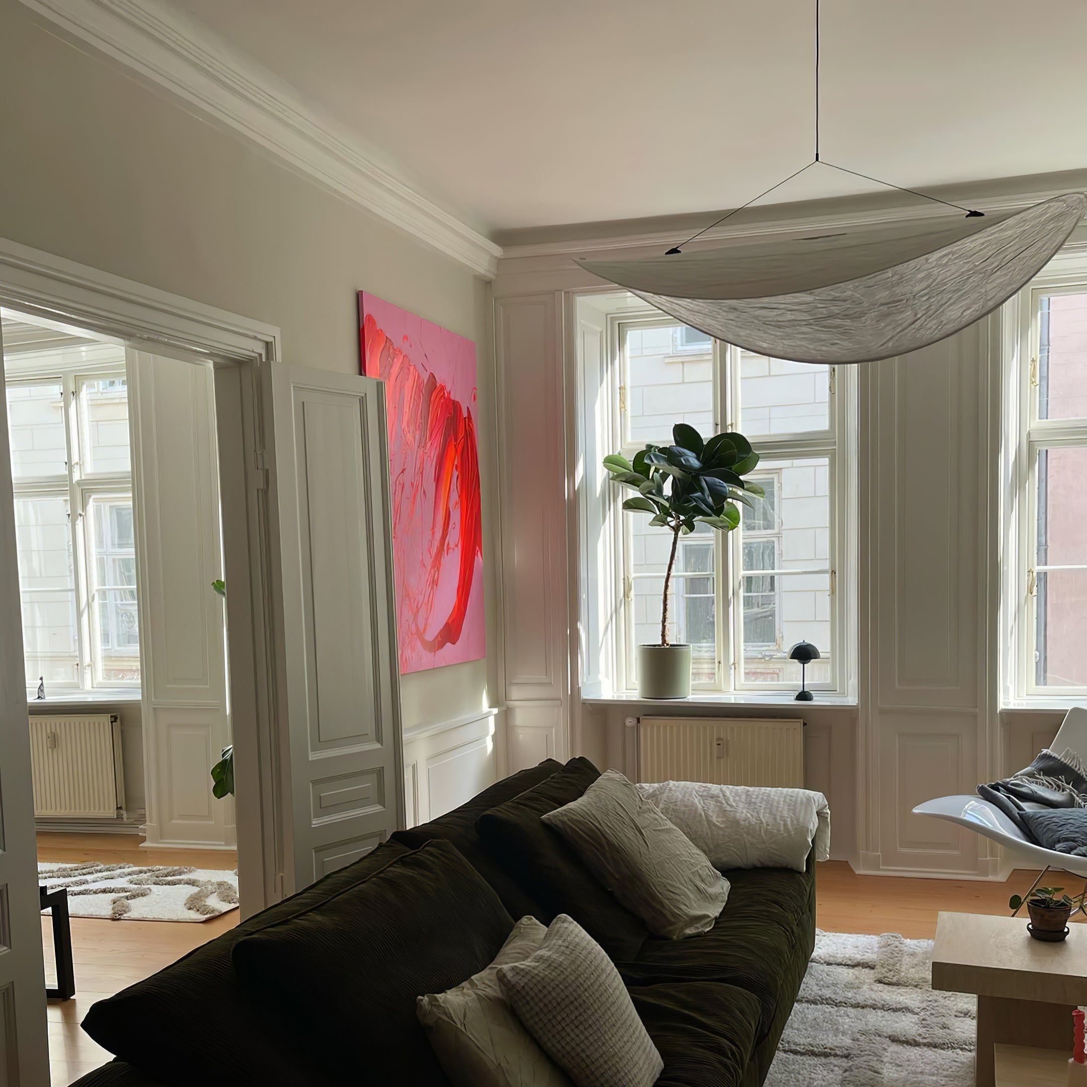 Tense Tyvek Pendant Lamp - Lumpaz