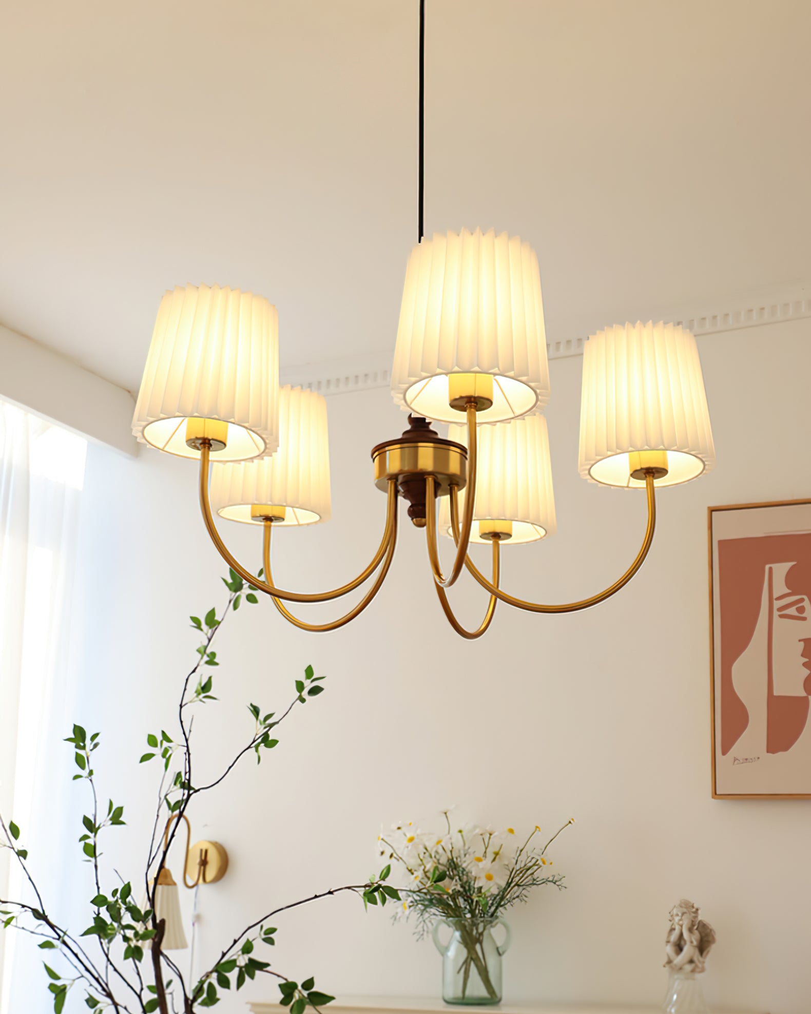 Josef Wood Chandelier - Lumpaz