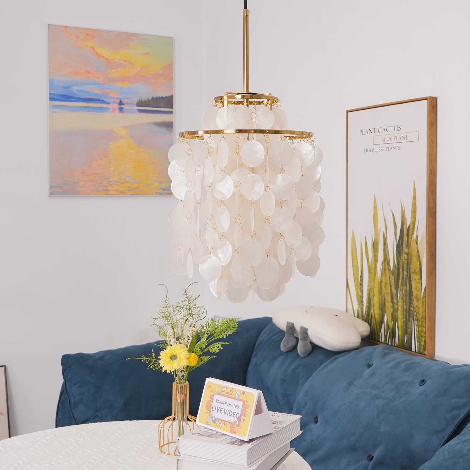 Seashells Pendant Light - Lumpaz
