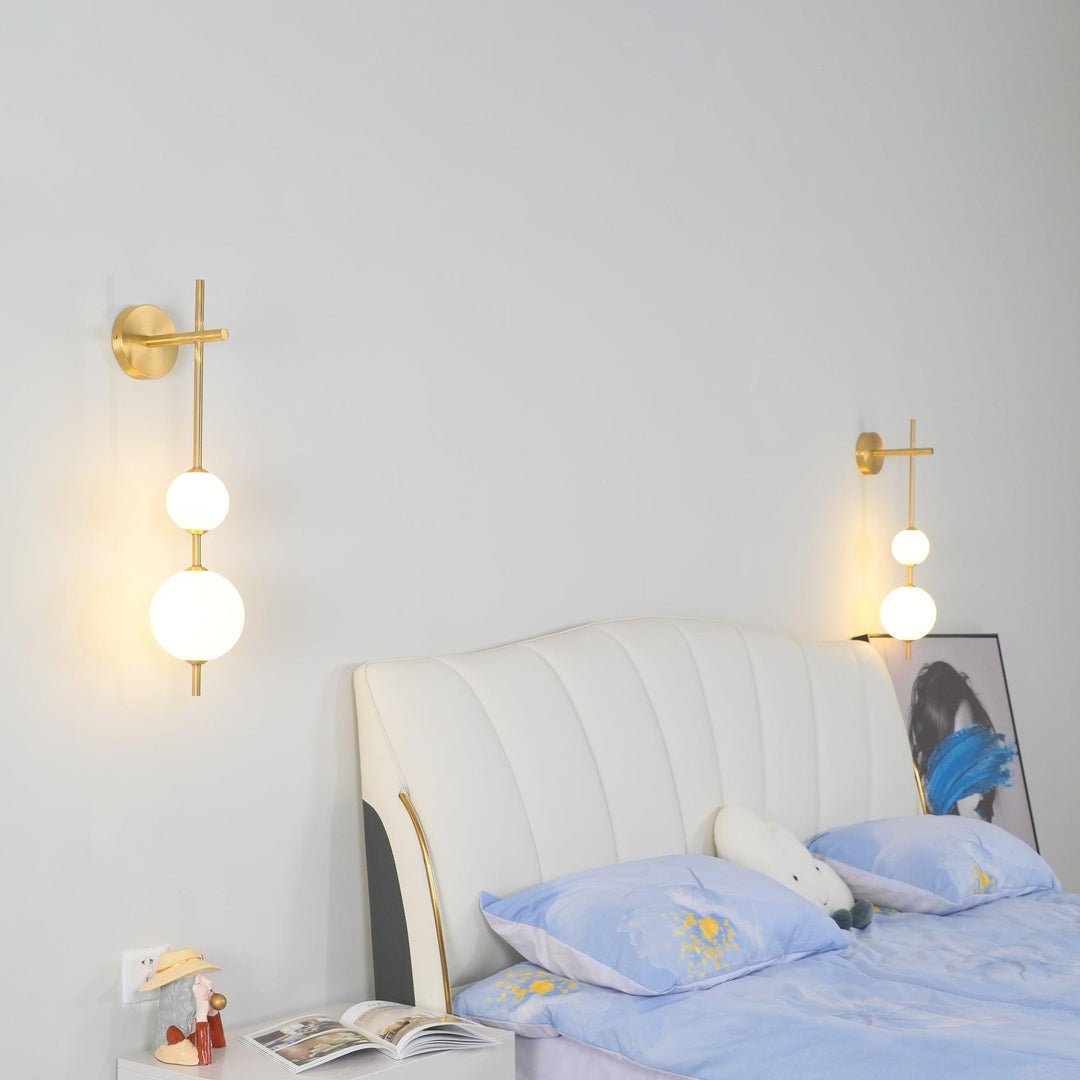 Vertical Globe Wall Lamp - Lumpaz