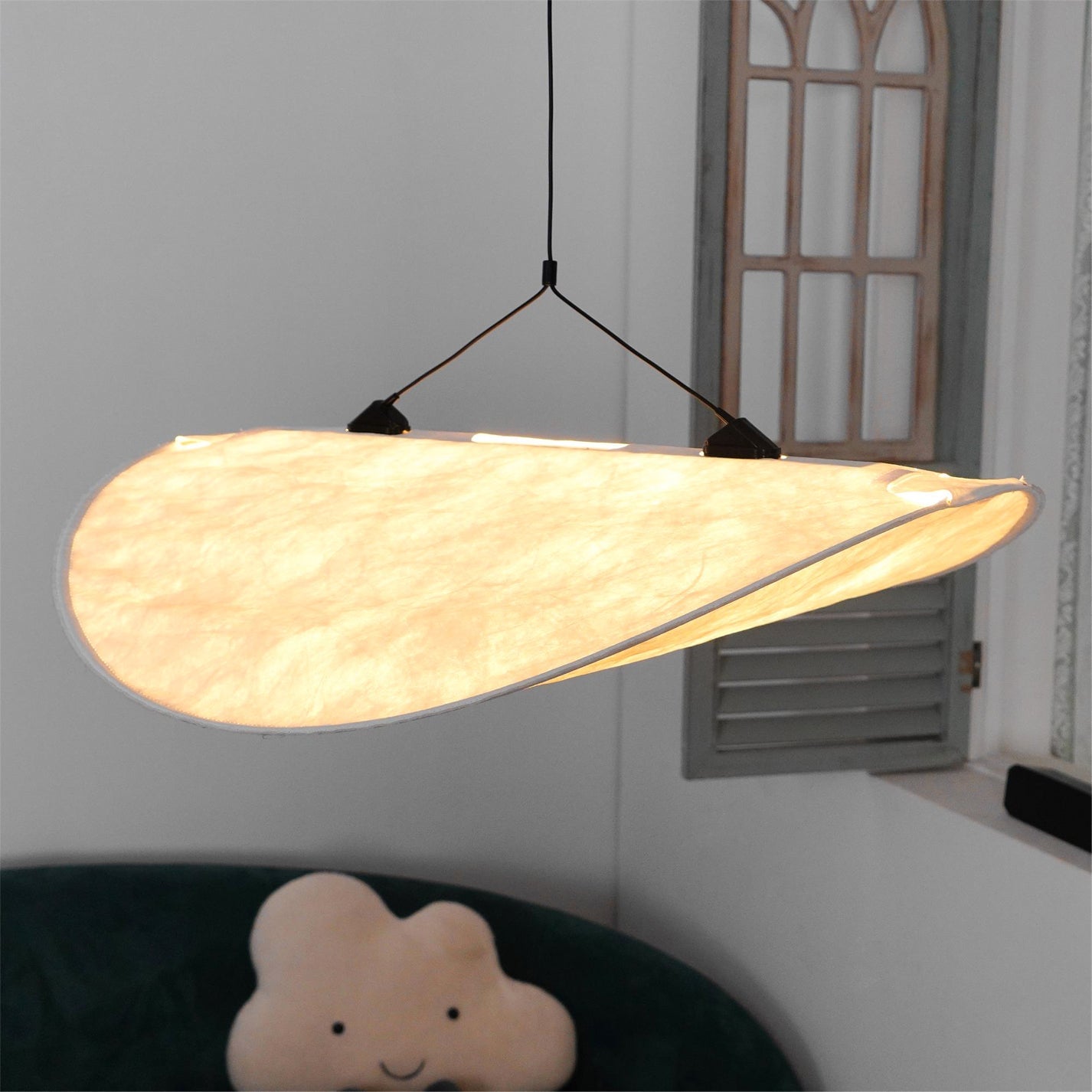 Tense Tyvek Pendant Lamp - Lumpaz