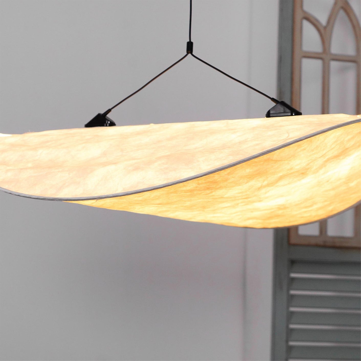 Tense Tyvek Pendant Lamp - Lumpaz
