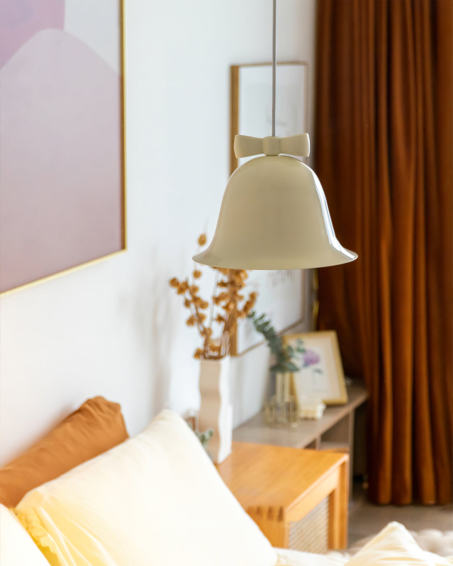 Bow Bell Pendant Lamp - Lumpaz