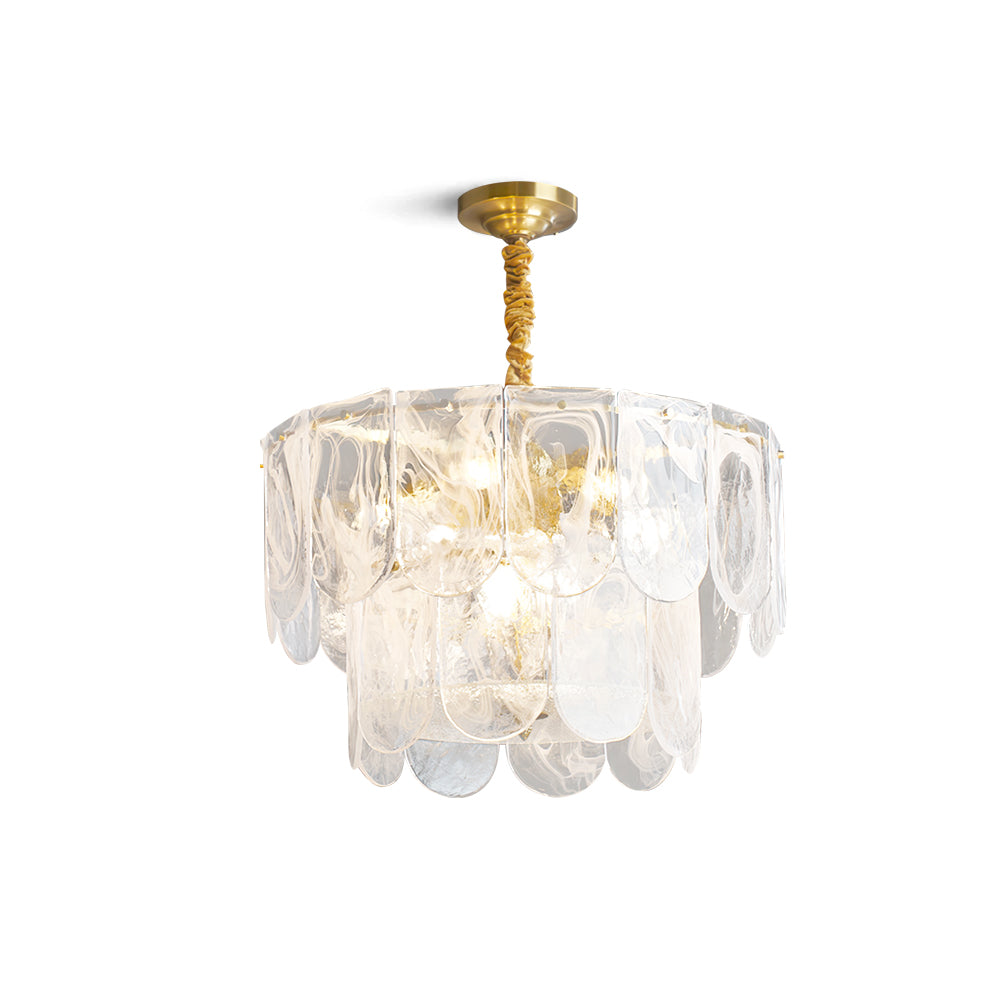 Nason Brass Chandelier - Lumpaz