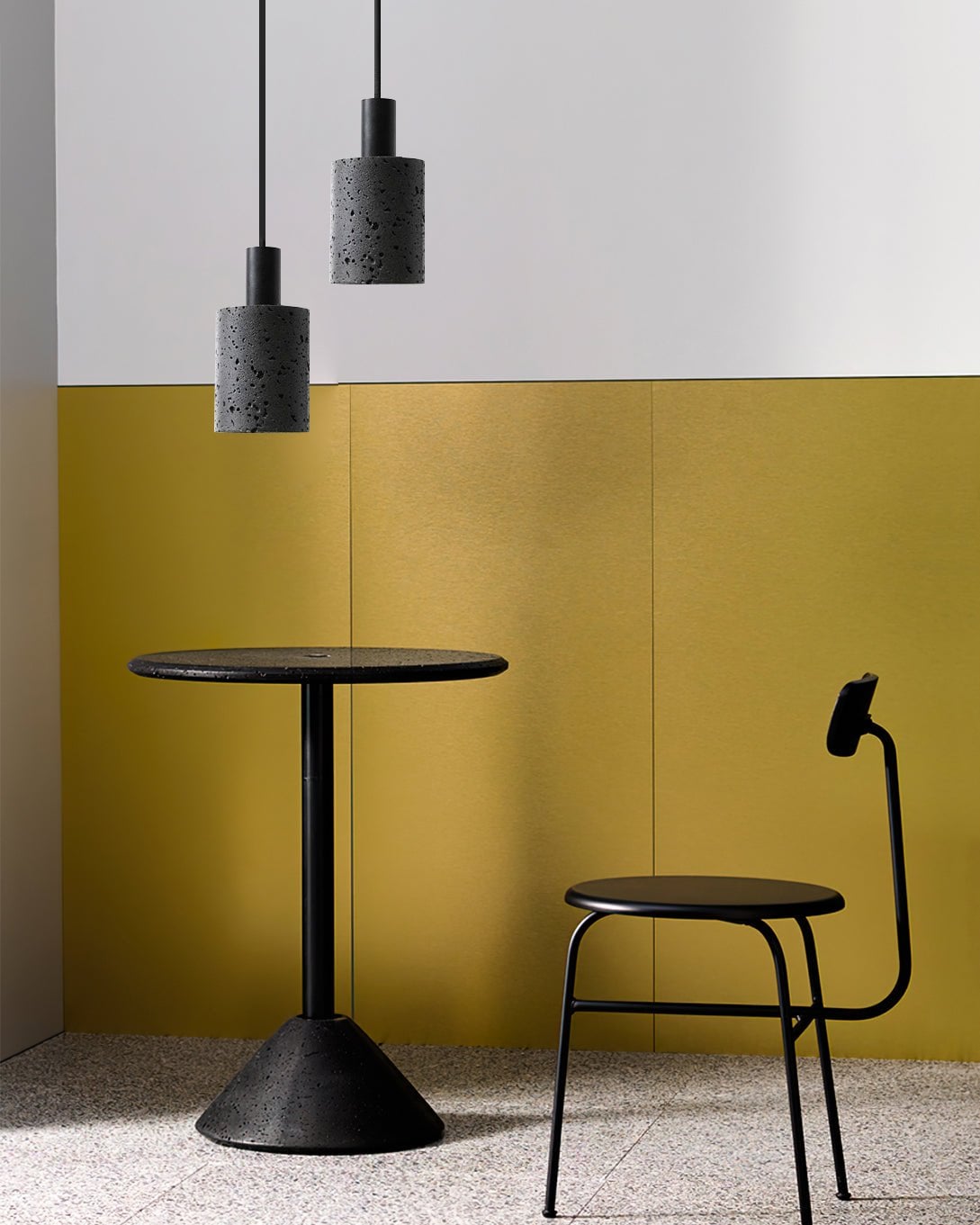 N Stone Pendant Lamp - Lumpaz