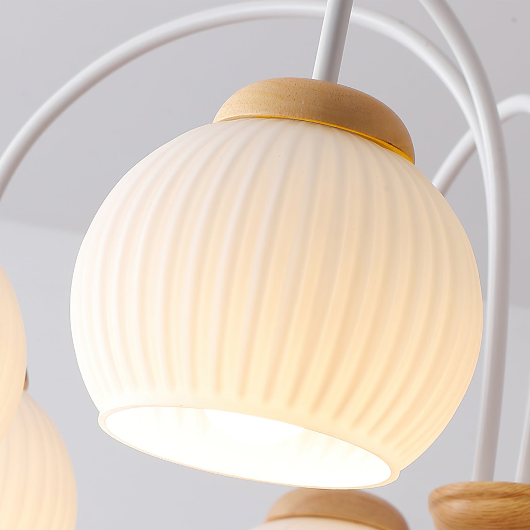 Molecural Wood Chandelier - Lumpaz