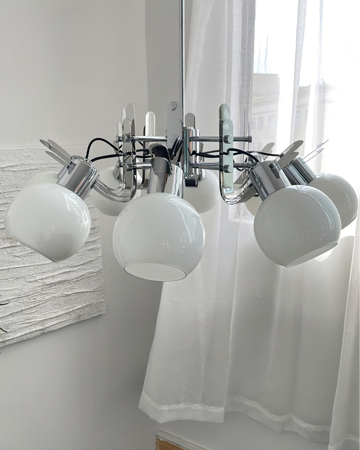 Geometrical Glass Chandelier - Lumpaz