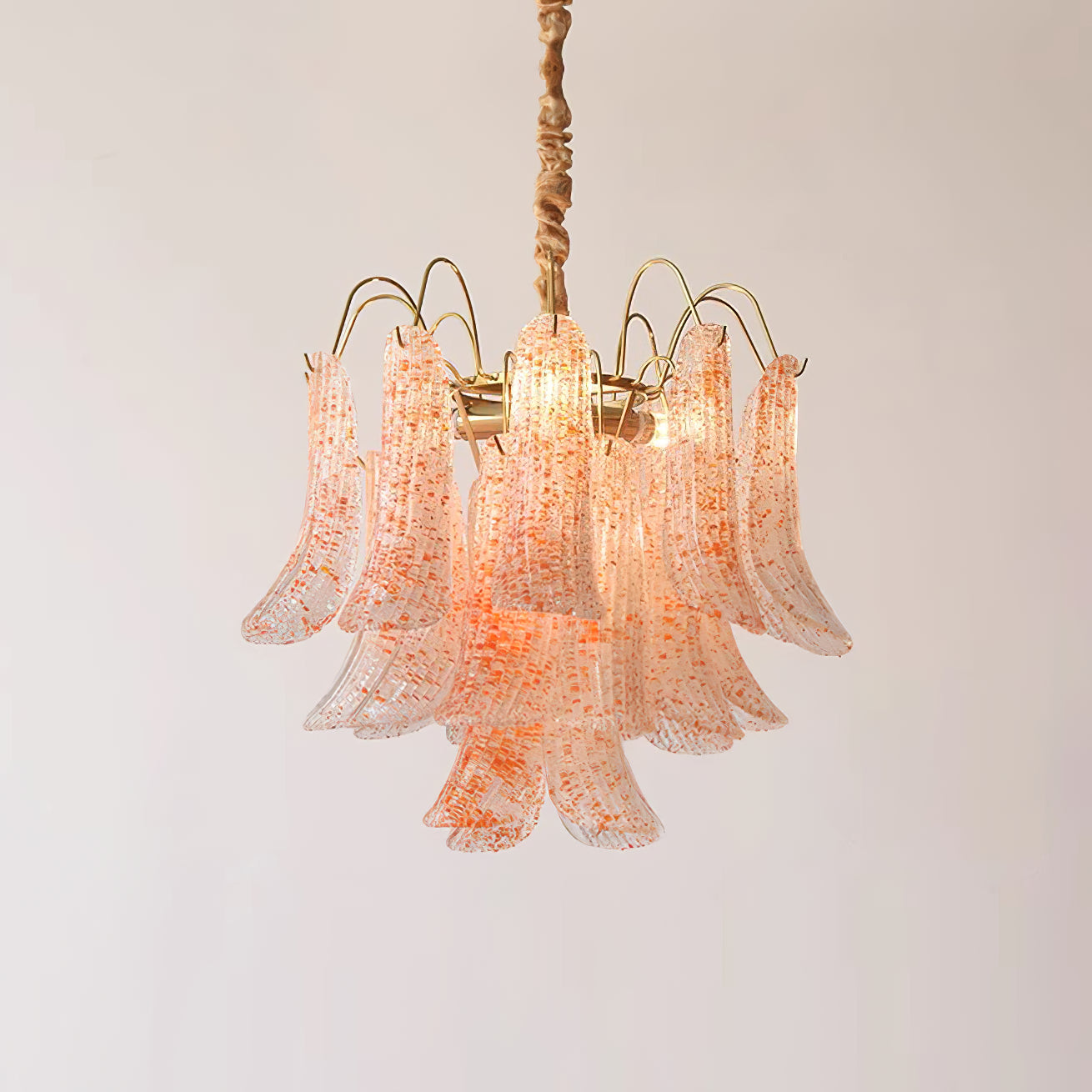 Mazzega Murano Glass Chandelier - Lumpaz