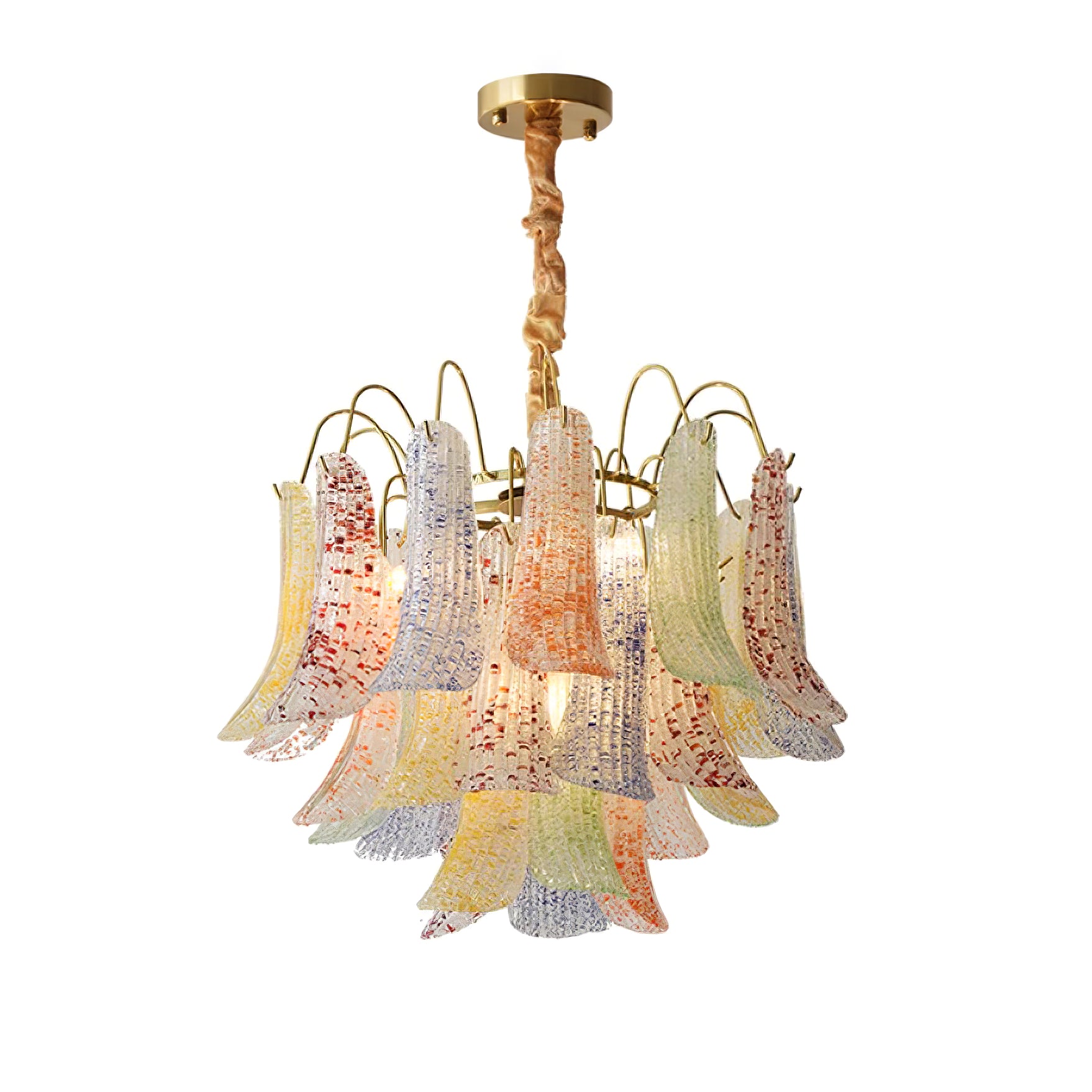 Mazzega Murano Glass Chandelier - Lumpaz