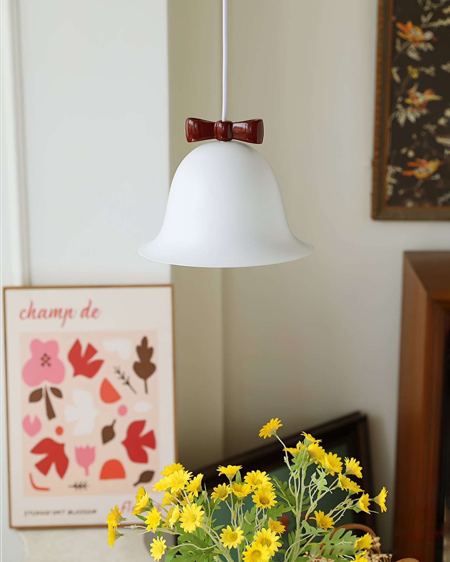 Bow Bell Pendant Lamp - Lumpaz