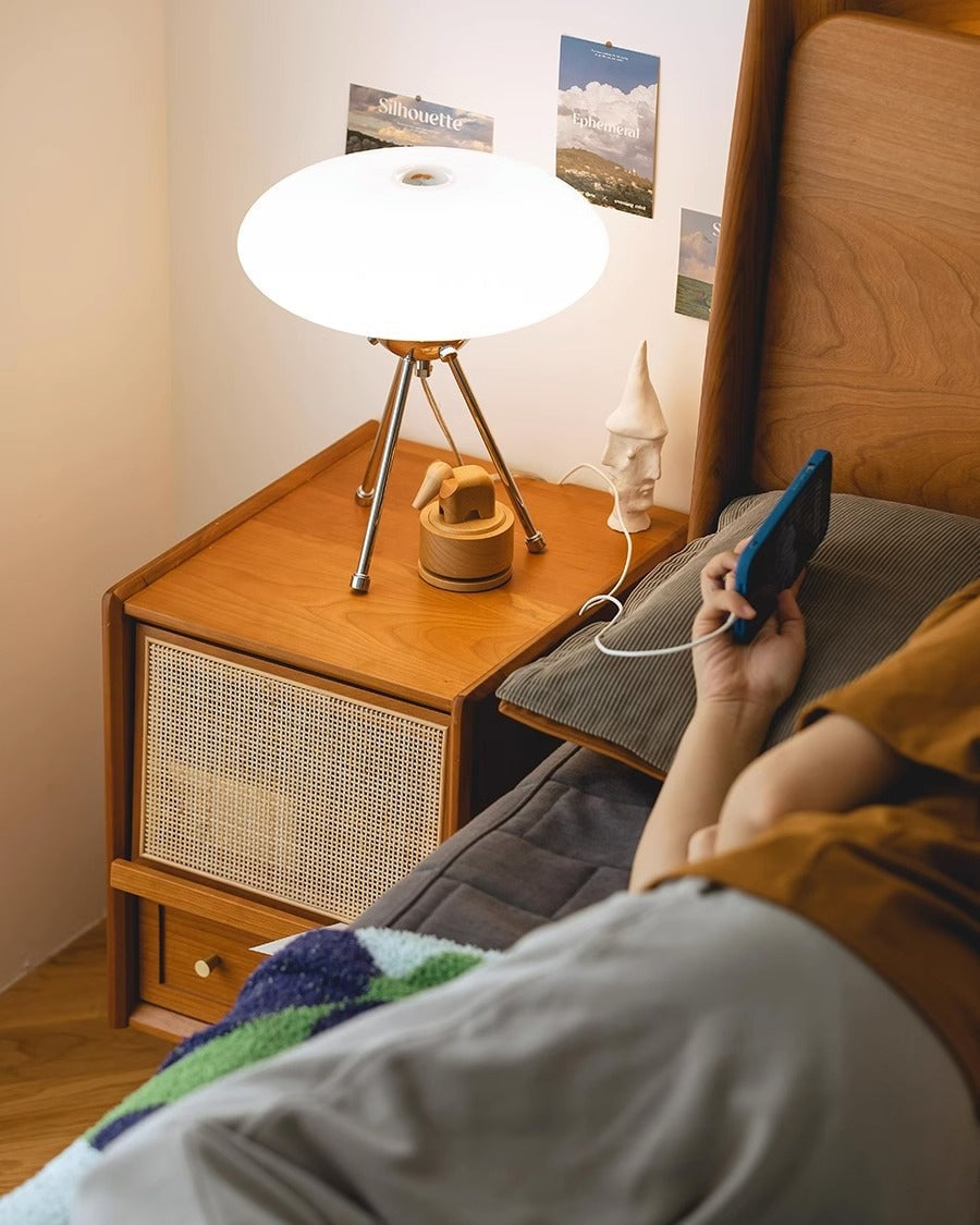 Glass UFO Table Lamp - Lumpaz