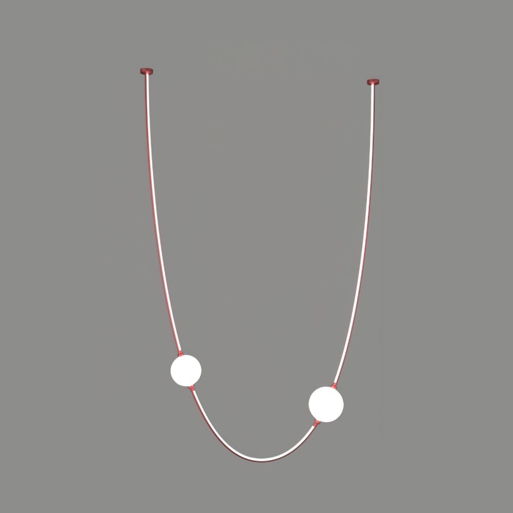 Linea Curva Chandelier - Lumpaz