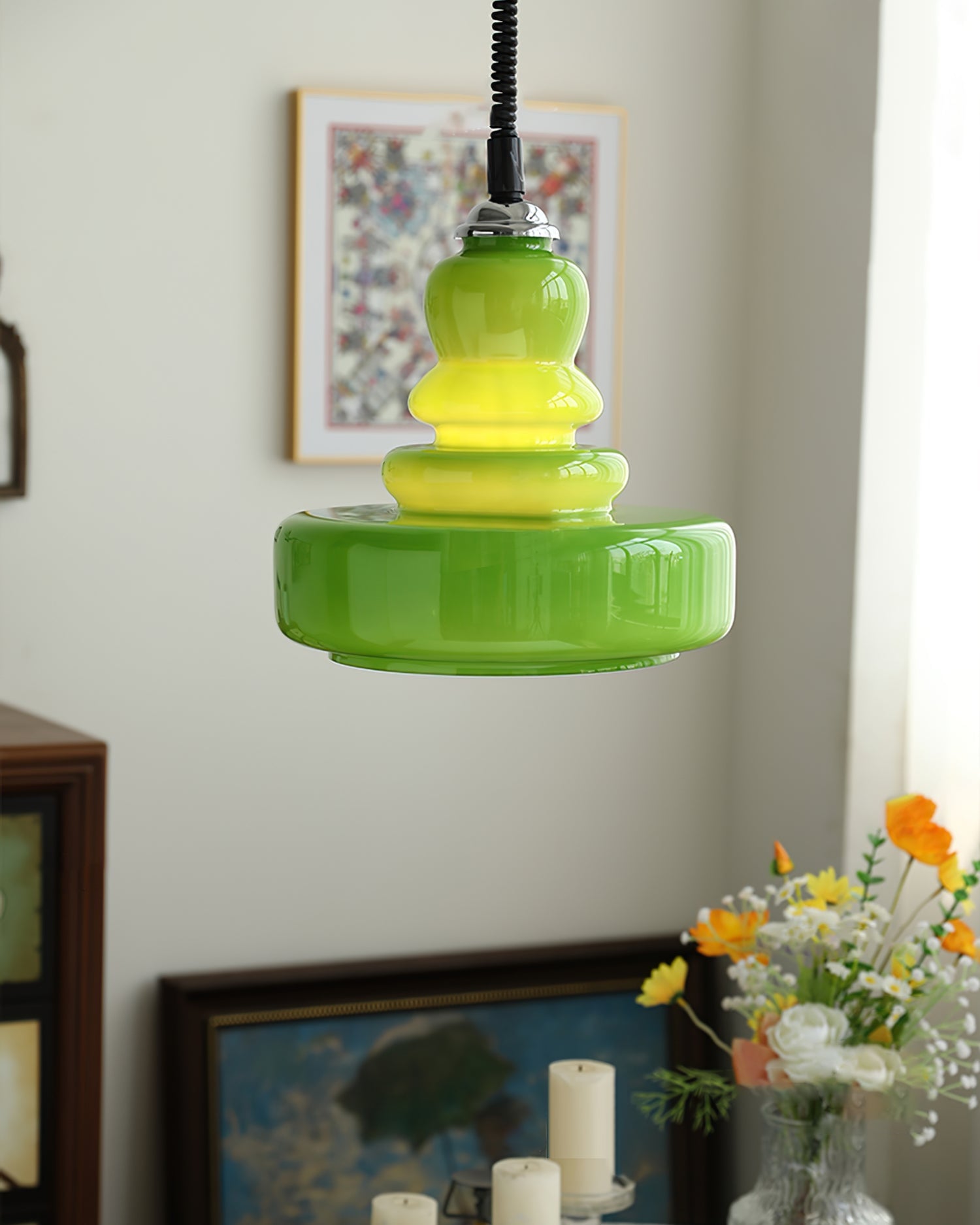 Gourd Glass Pendant Light - Lumpaz
