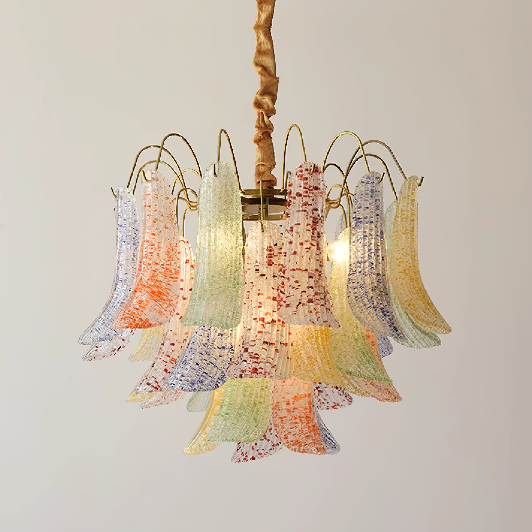 Mazzega Murano Glass Chandelier - Lumpaz