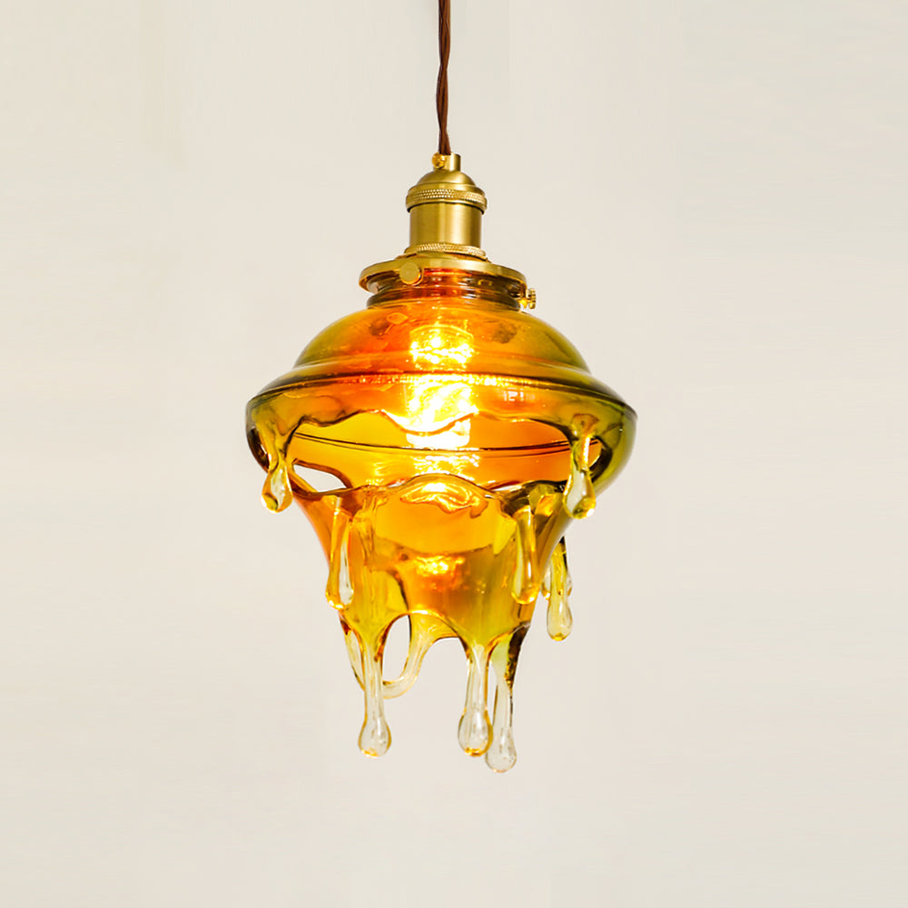 Water Droplets Resin Pendant Lamp - Lumpaz