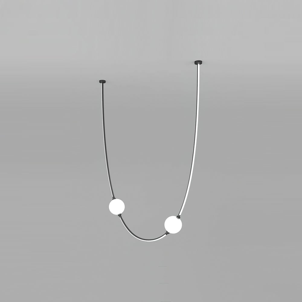 Linea Curva Chandelier - Lumpaz