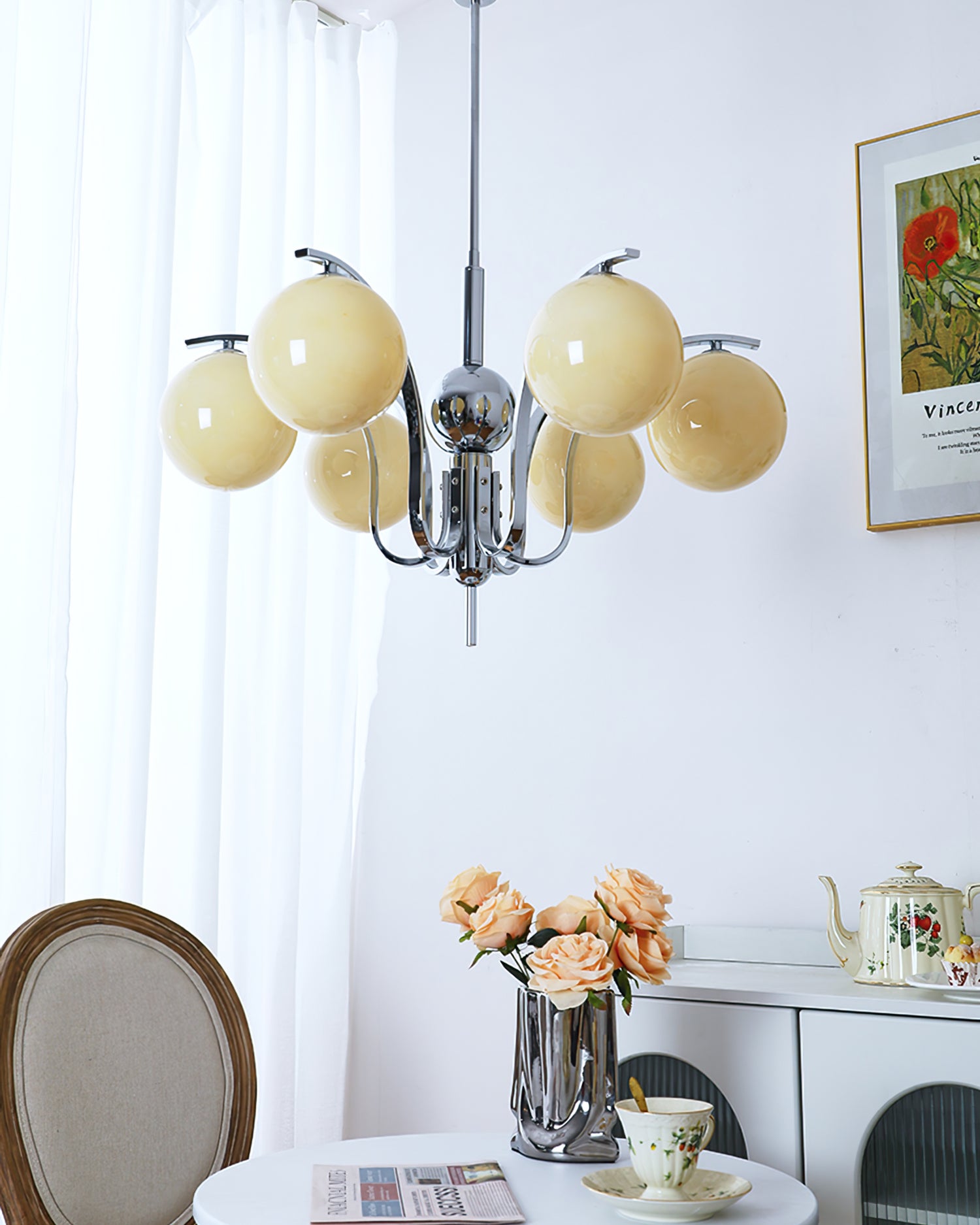 Aran Glass Chandelier - Lumpaz