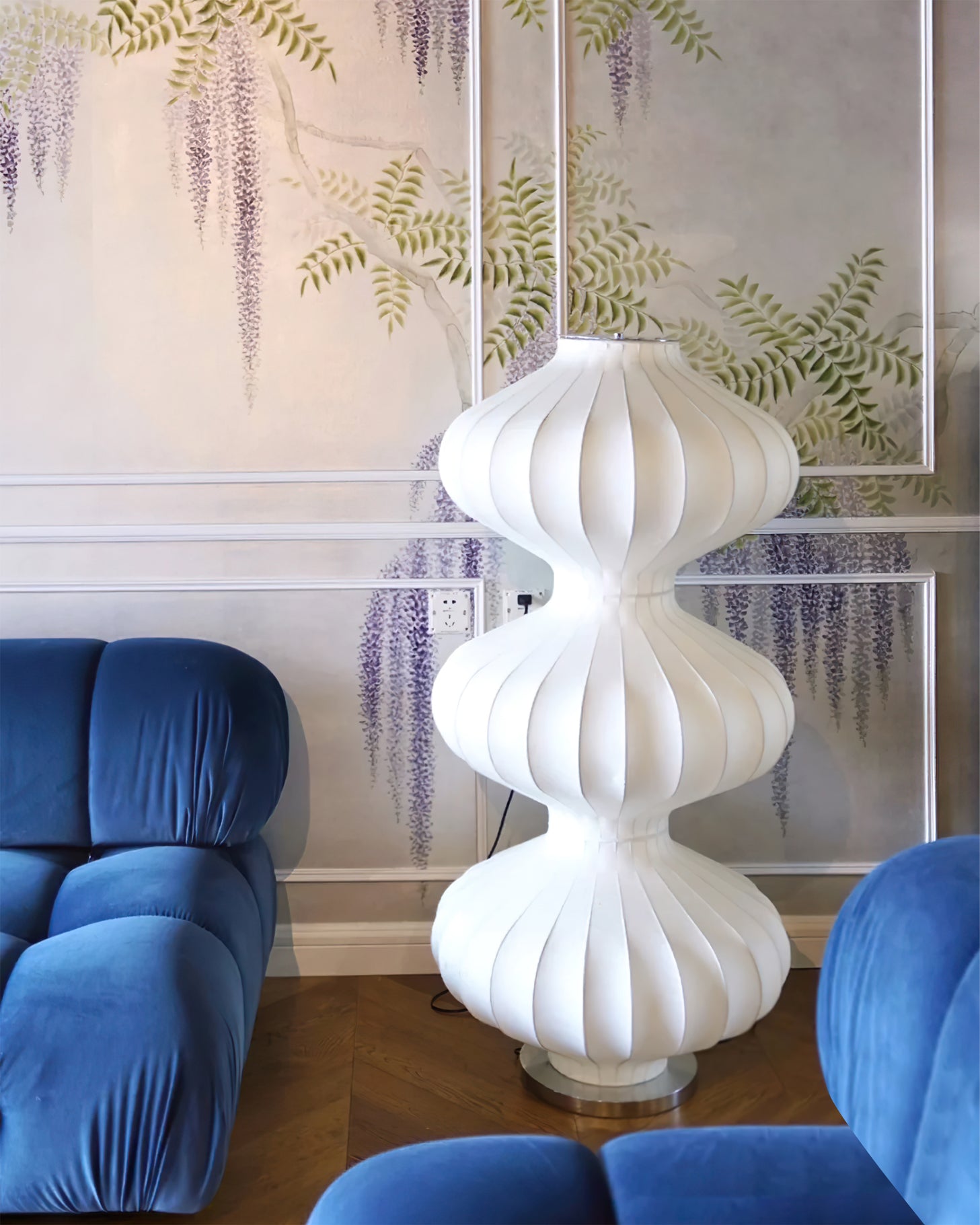 Mudusa Silk Floor Lamp - Lumpaz
