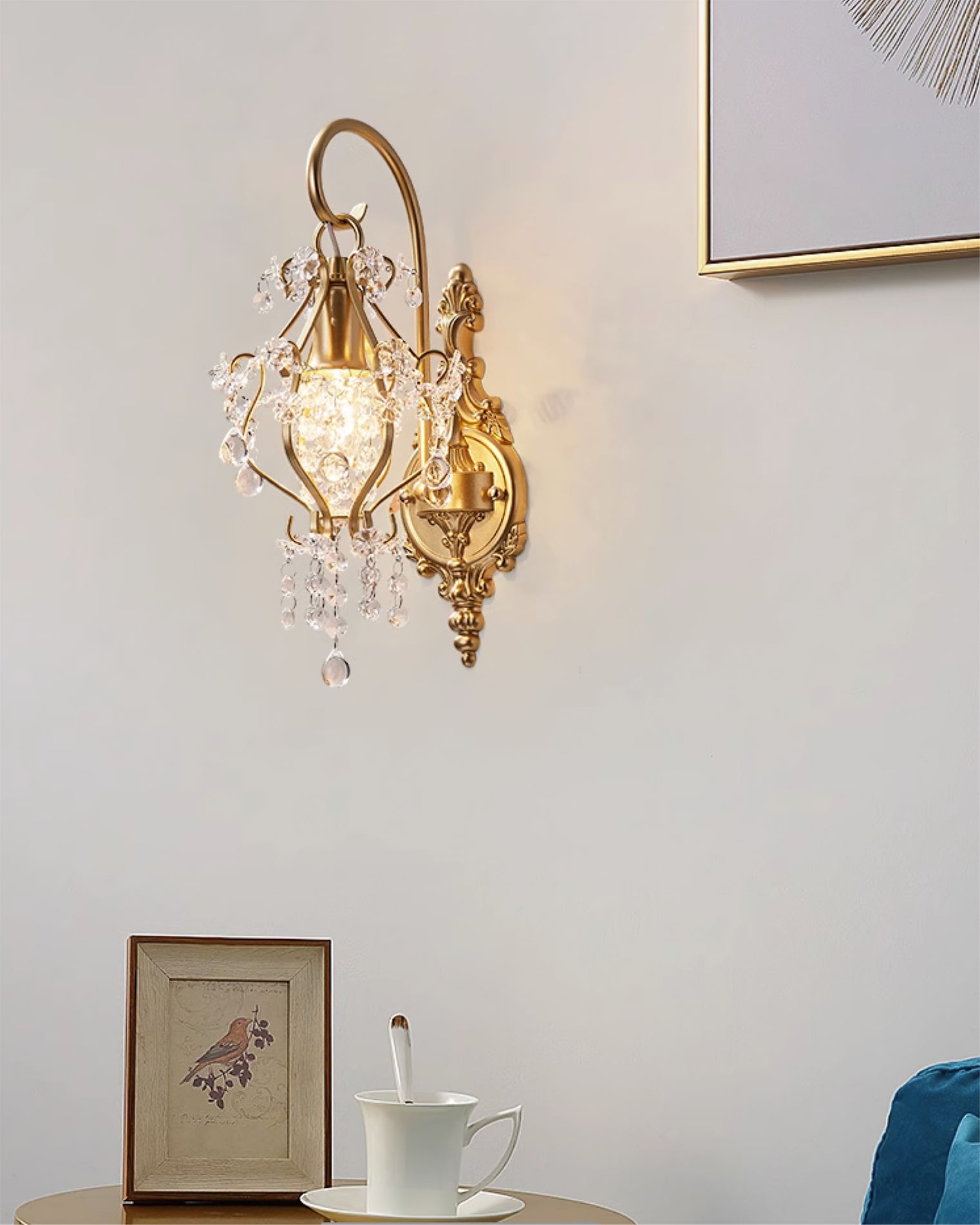 Apttek Crystal Wall Lamp - Lumpaz