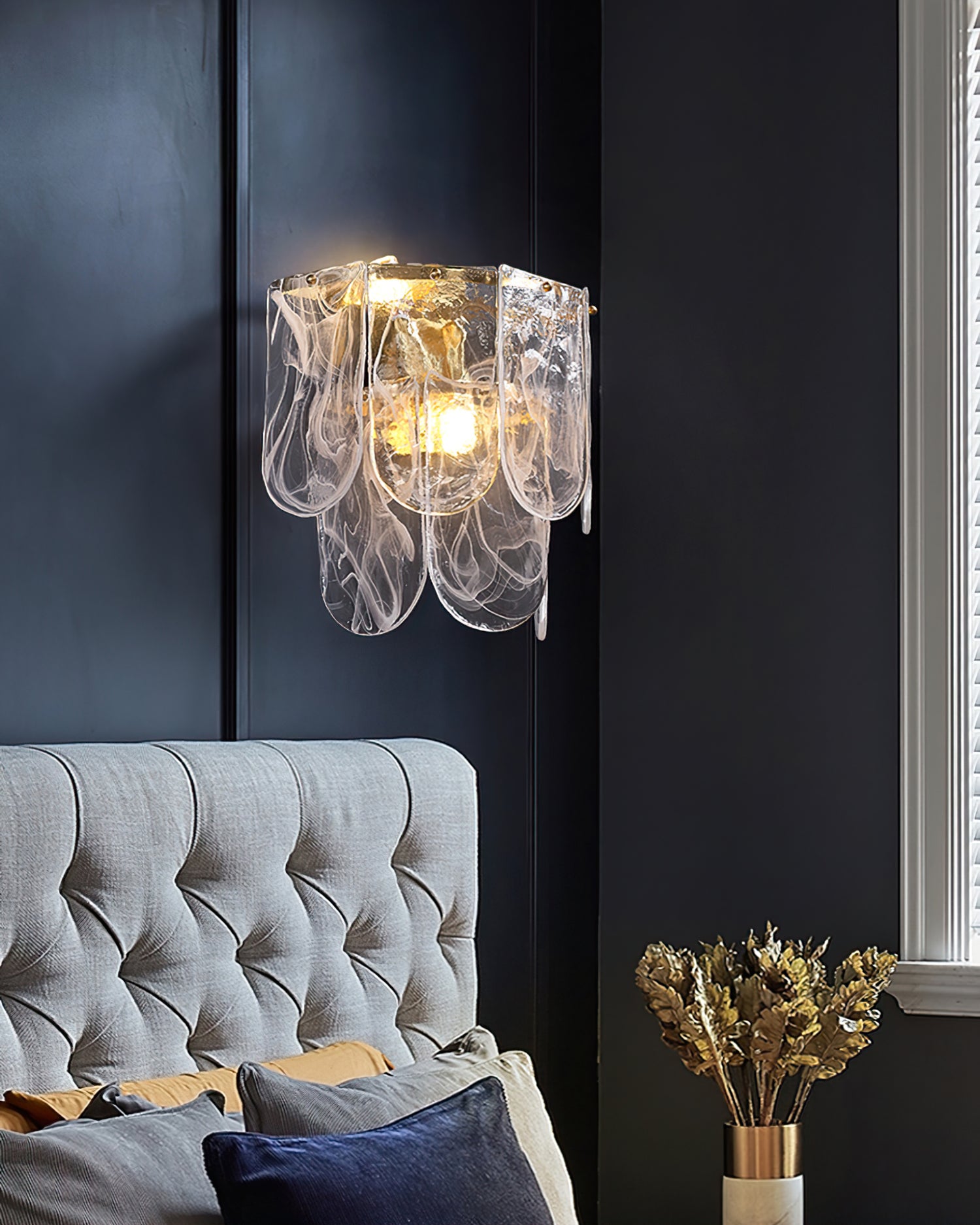 Nason Brass Wall Lamp - Lumpaz