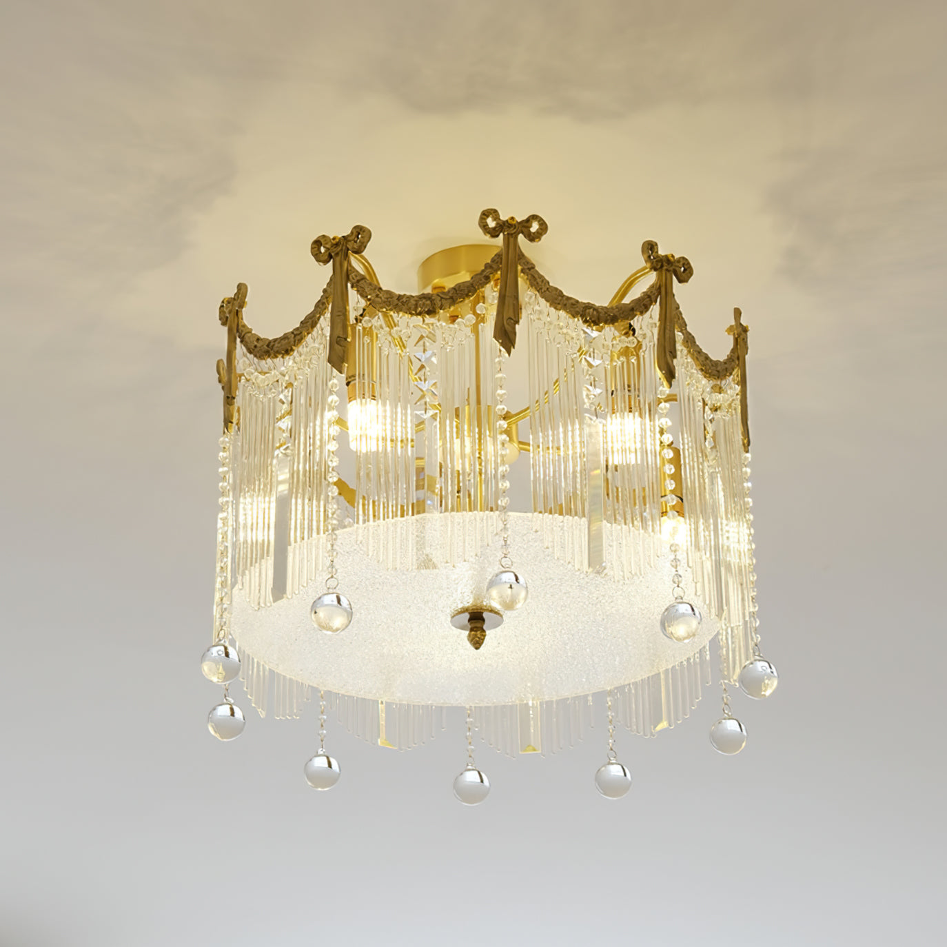 Palace Water Drop Ceiling Lamp - Lumpaz